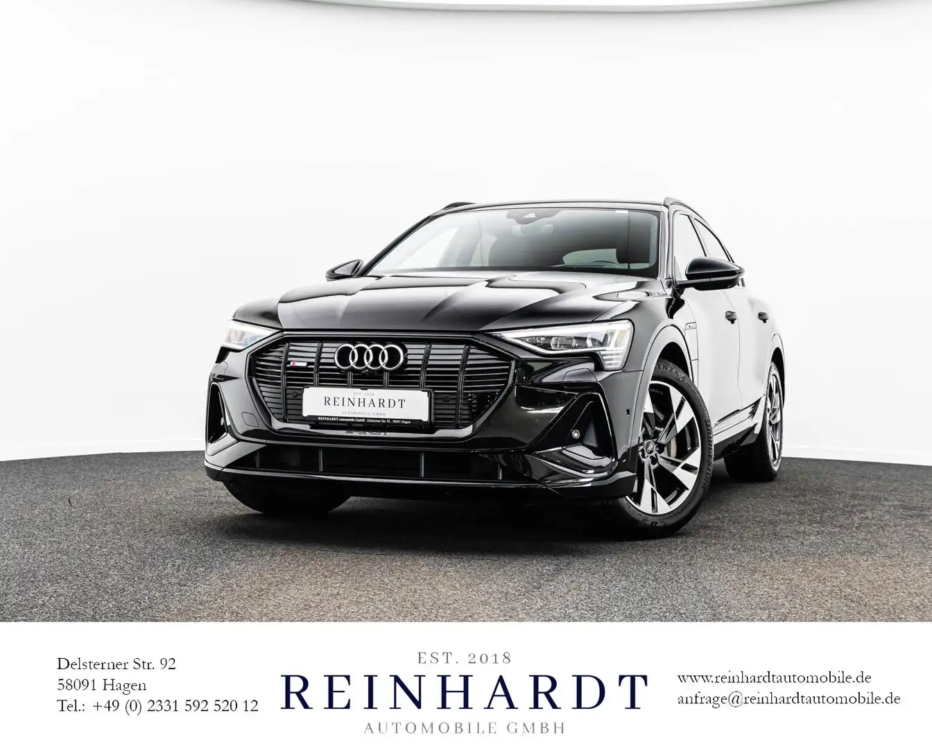 Audi e-tron SPORTBACK 55 S LINE/BLACK/ACC/PANO/360° Noir - 1