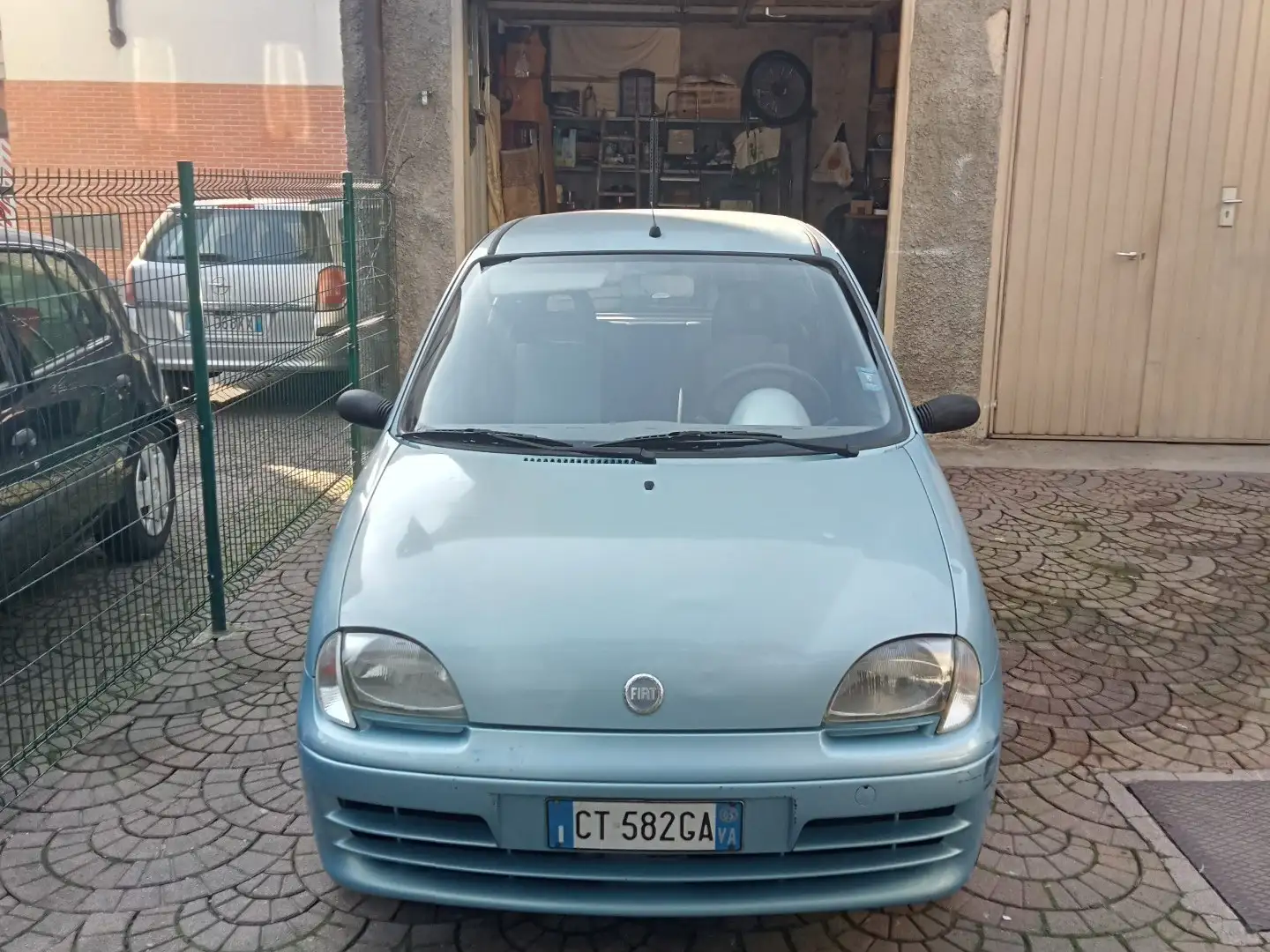 Fiat Seicento 1.1 Active abs Bleu - 1