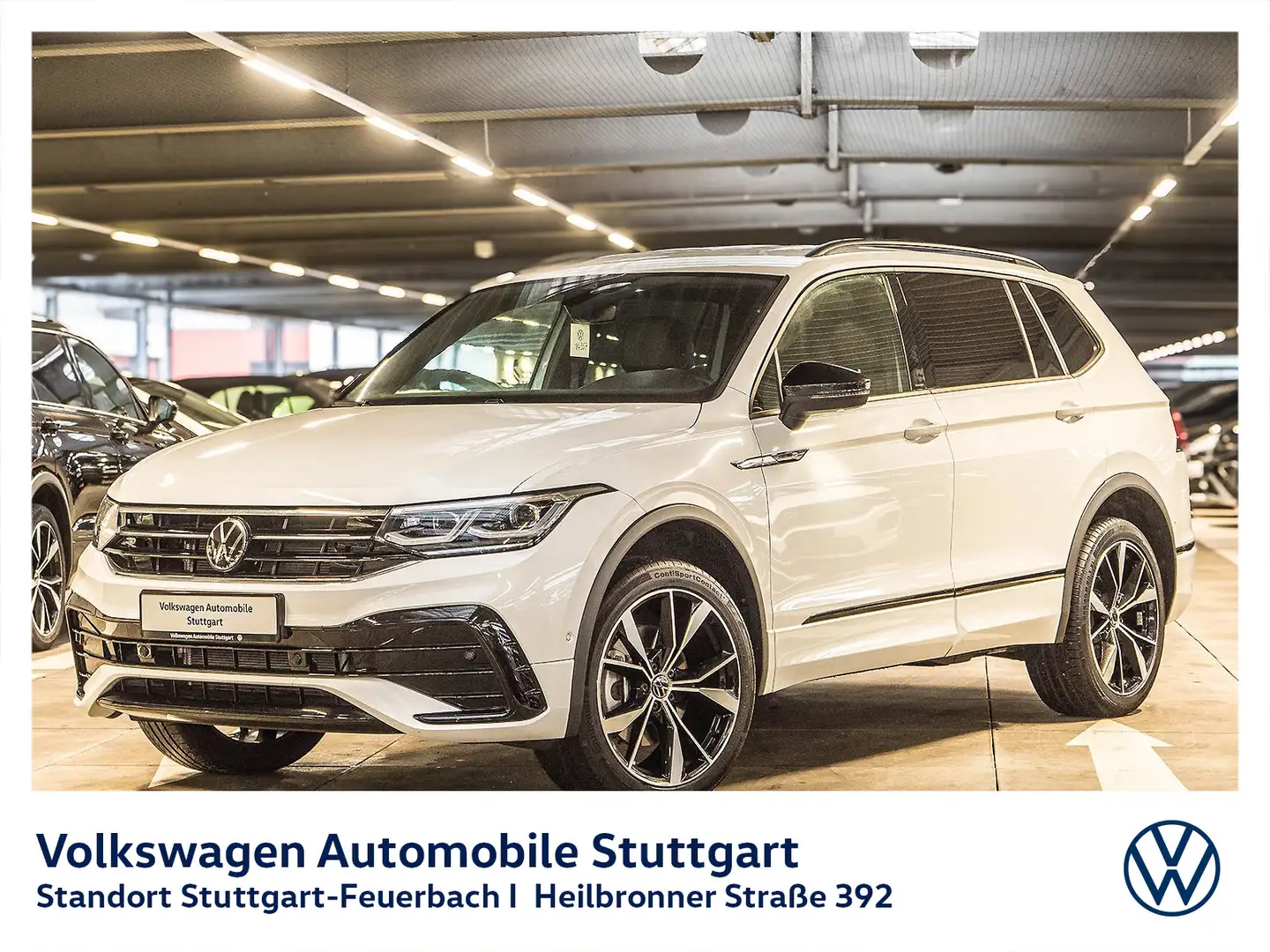 Volkswagen Tiguan Allspace 2.0 TDI R-Line 4Motion (EURO 6d) Weiß - 1