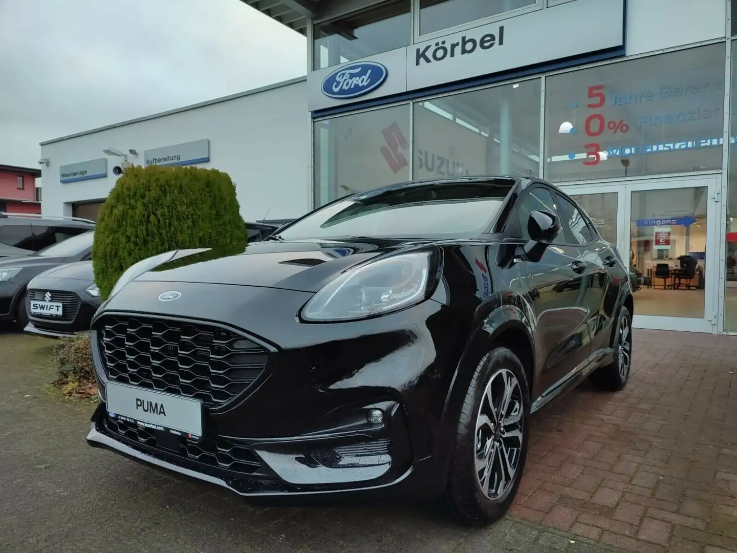 Ford Puma Hybrid ST Line Komfort Paket*Winter Paket* Zwart - 1