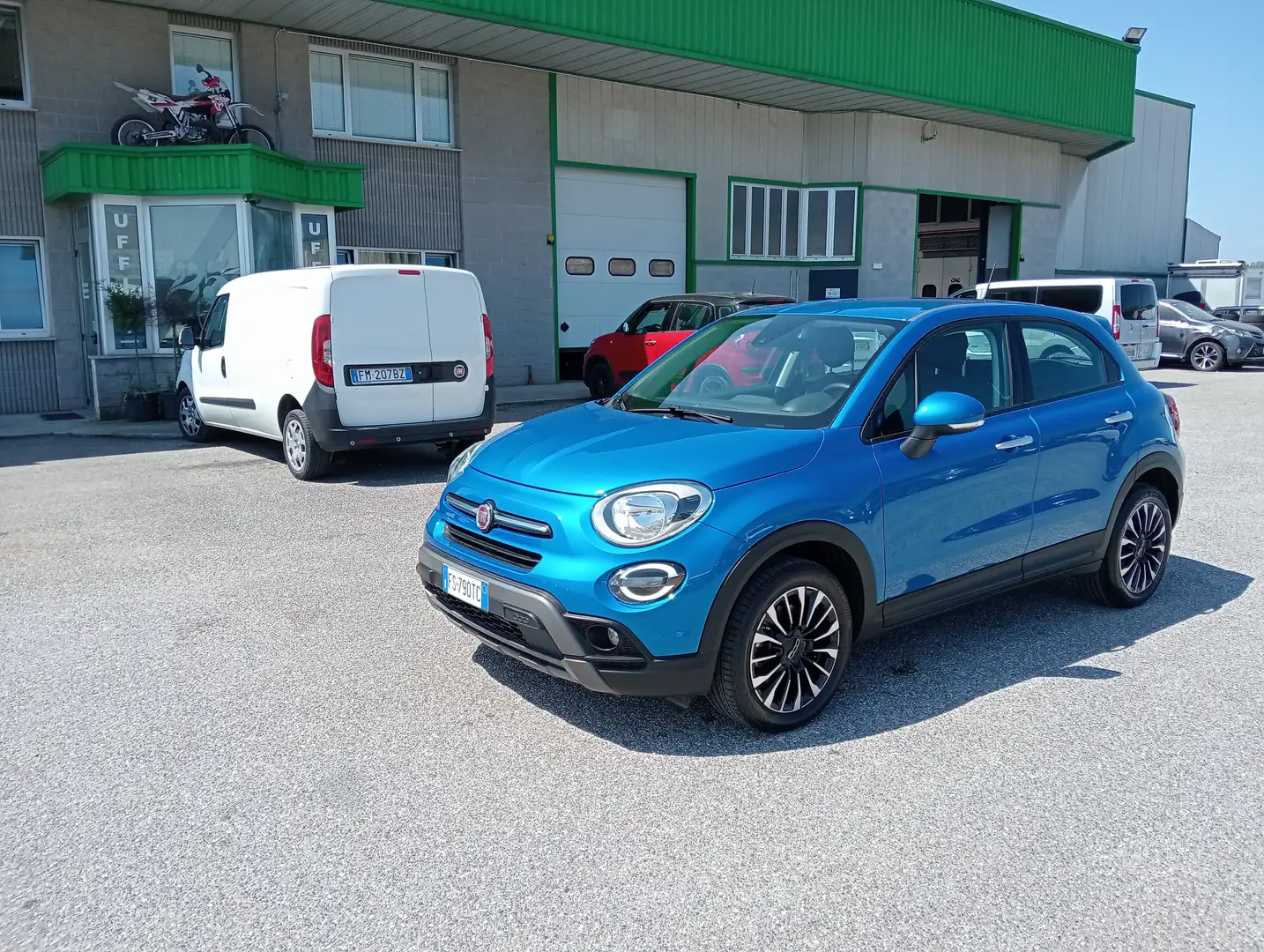 Fiat 500X 1.6mjet 120cv City Cross OK NEOPATENTATI Bleu - 1