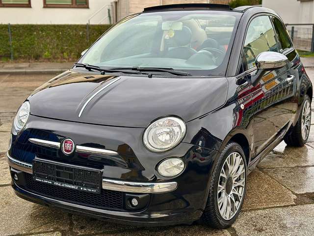 Imagine Fiat 500 C 1.2 Lounge * Cabrio * Leder/Rot * 16"LM *
