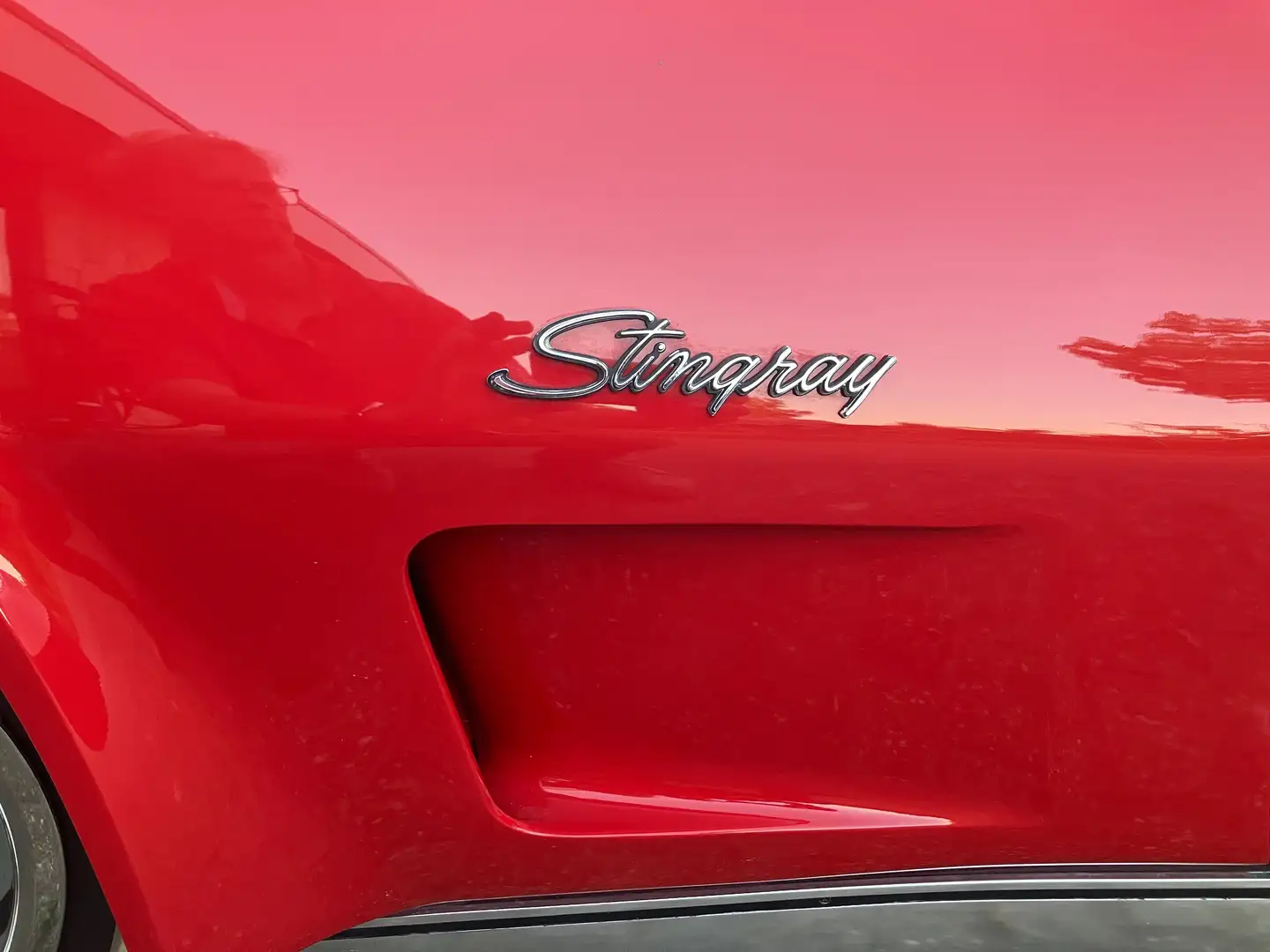 Corvette C3 Stingray Cabriolet Rood - 2