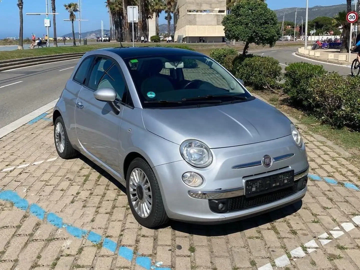 Fiat 500 500 1.4 Sport Sport Plateado - 1