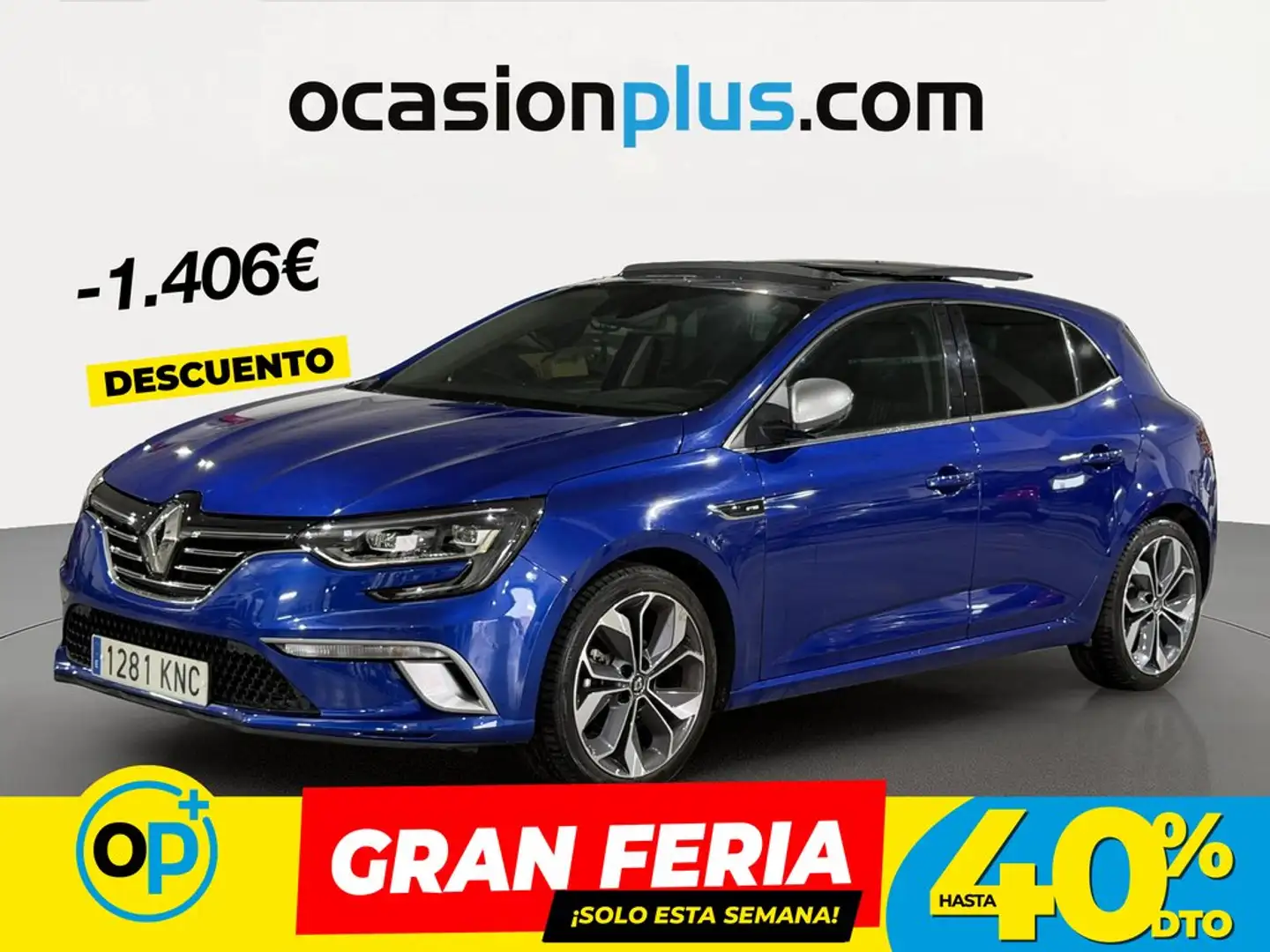Renault Megane 1.2 TCe Energy GT Line 97kW (4.75) Azul - 1