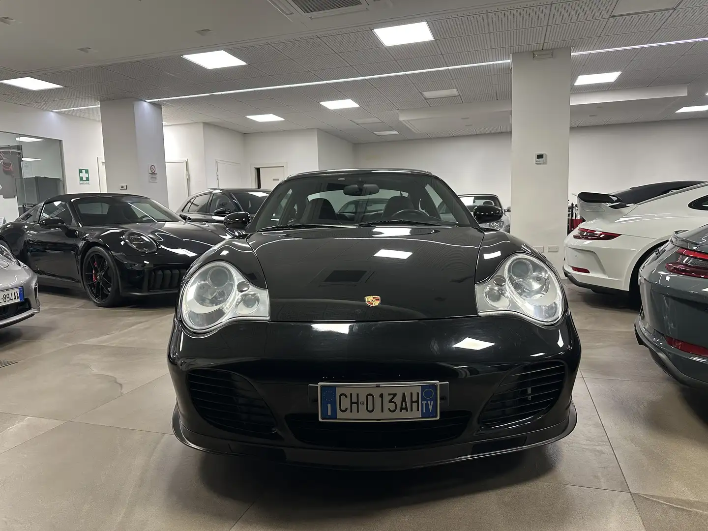 Porsche 996 911  3.6 Turbo ASI SEDILI GUSCIO CAMBIO CORTO Nero - 2