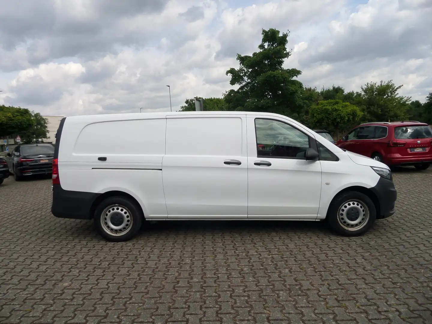 Mercedes-Benz Vito 116 CDI 4x4 Extralang+Autom+Navi+Standhzg+Sortimo Weiß - 1