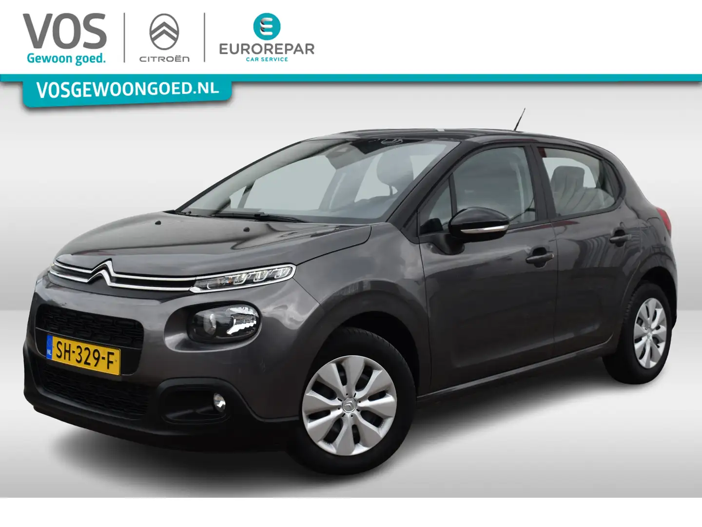 Citroen C3 PureTech 82 Feel Grijs - 1