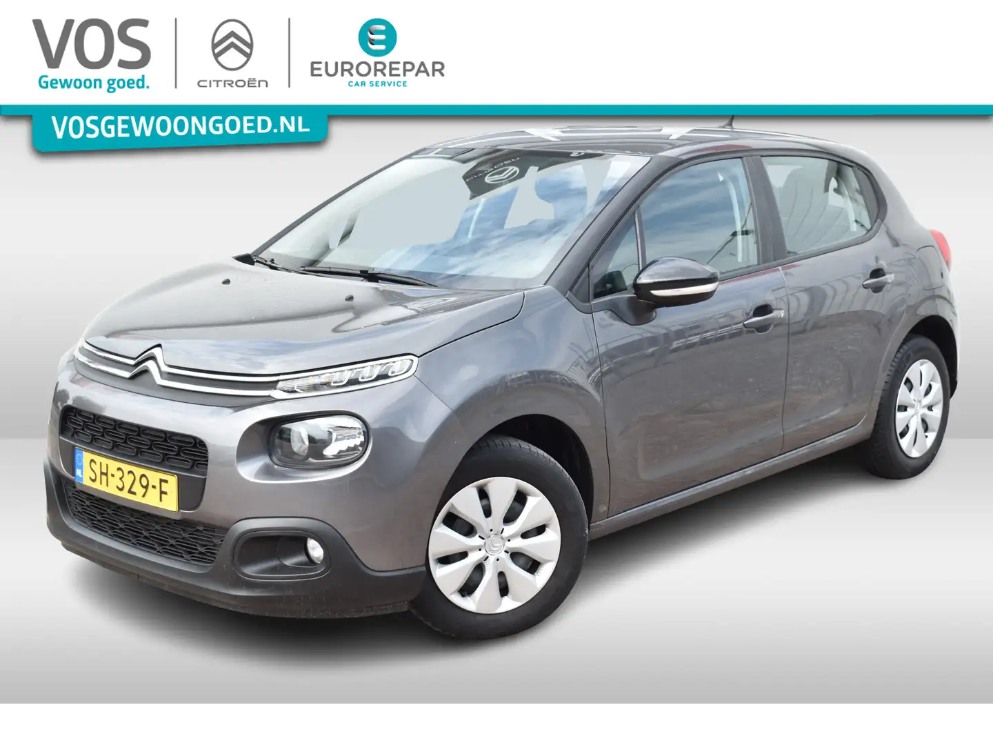 Citroen C3 PureTech 82 Feel | Airco | Navi | Trekhaak | parke Gris - 1