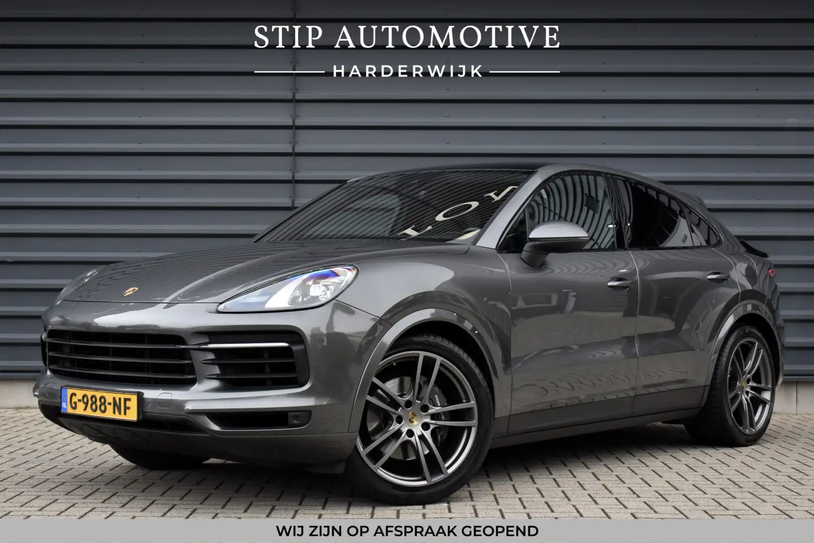 Porsche Cayenne Coupé 3.0 E-Hybrid 462pk | Panoramadak | Sport Chr Grijs - 1