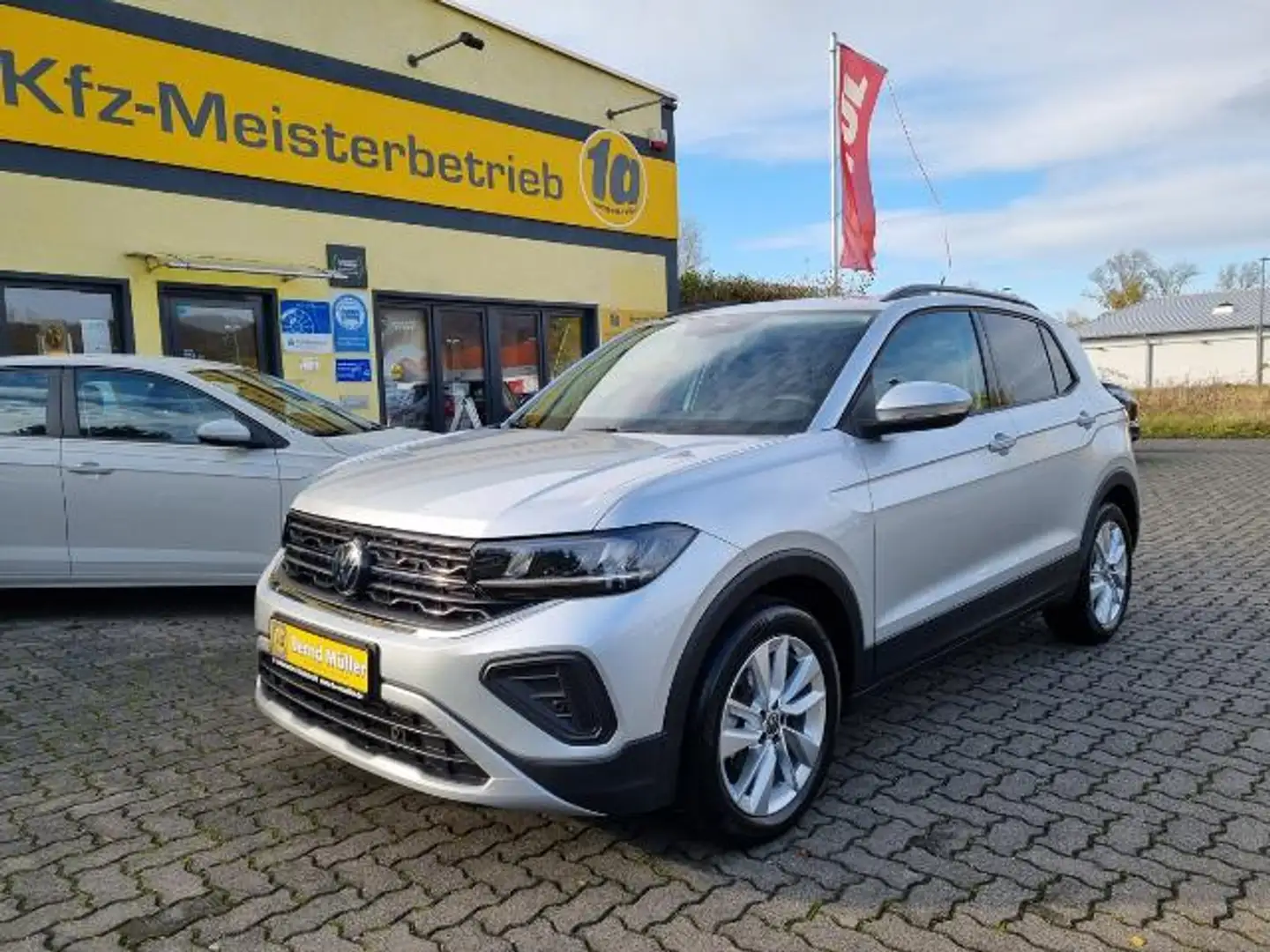 Volkswagen T-Cross 1.0 TSI Alu 17" LED Kamera SHZ App Connect Silber - 2