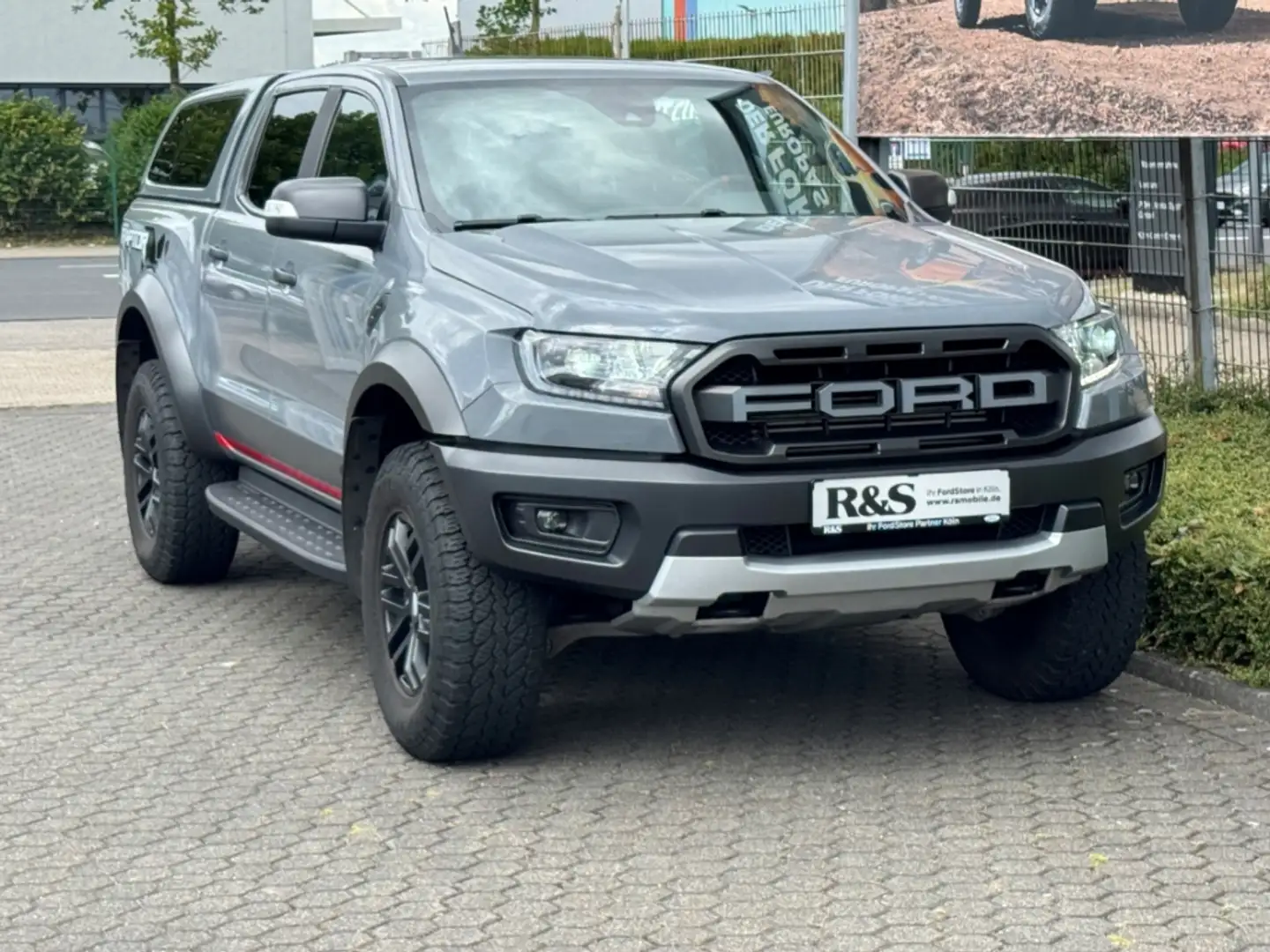 Ford Doppelkabine AHK+Standheizung+Klimaauto.+LED+Tempo Grau - 1