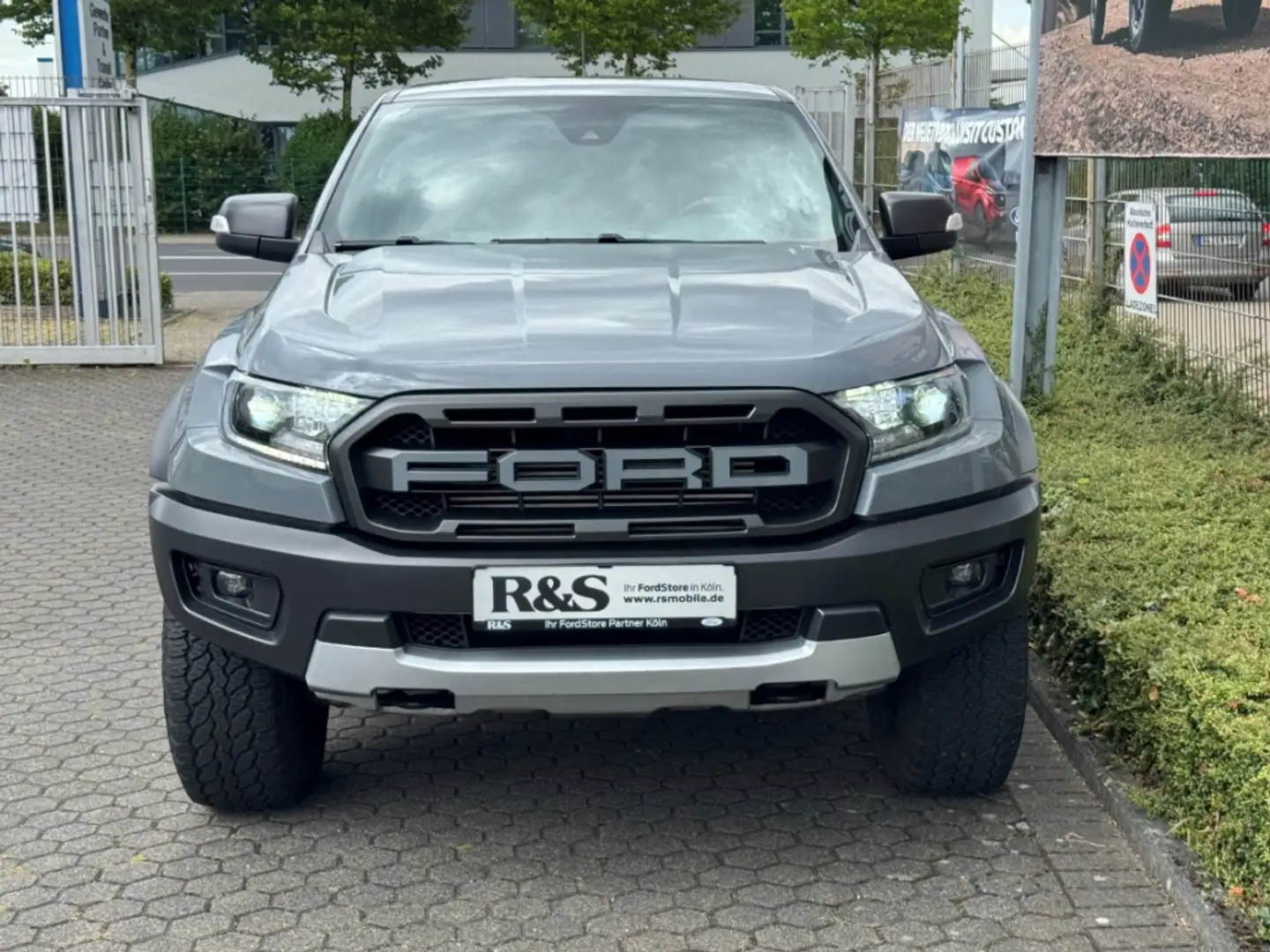 Ford Doppelkabine AHK+Standheizung+Klimaauto.+LED+Tempo Grau - 2