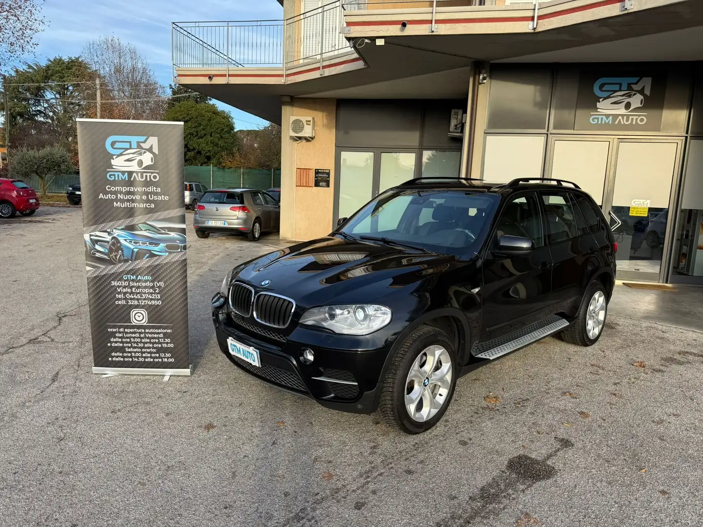 BMW X5 E70 xdrive30d Zwart - 1