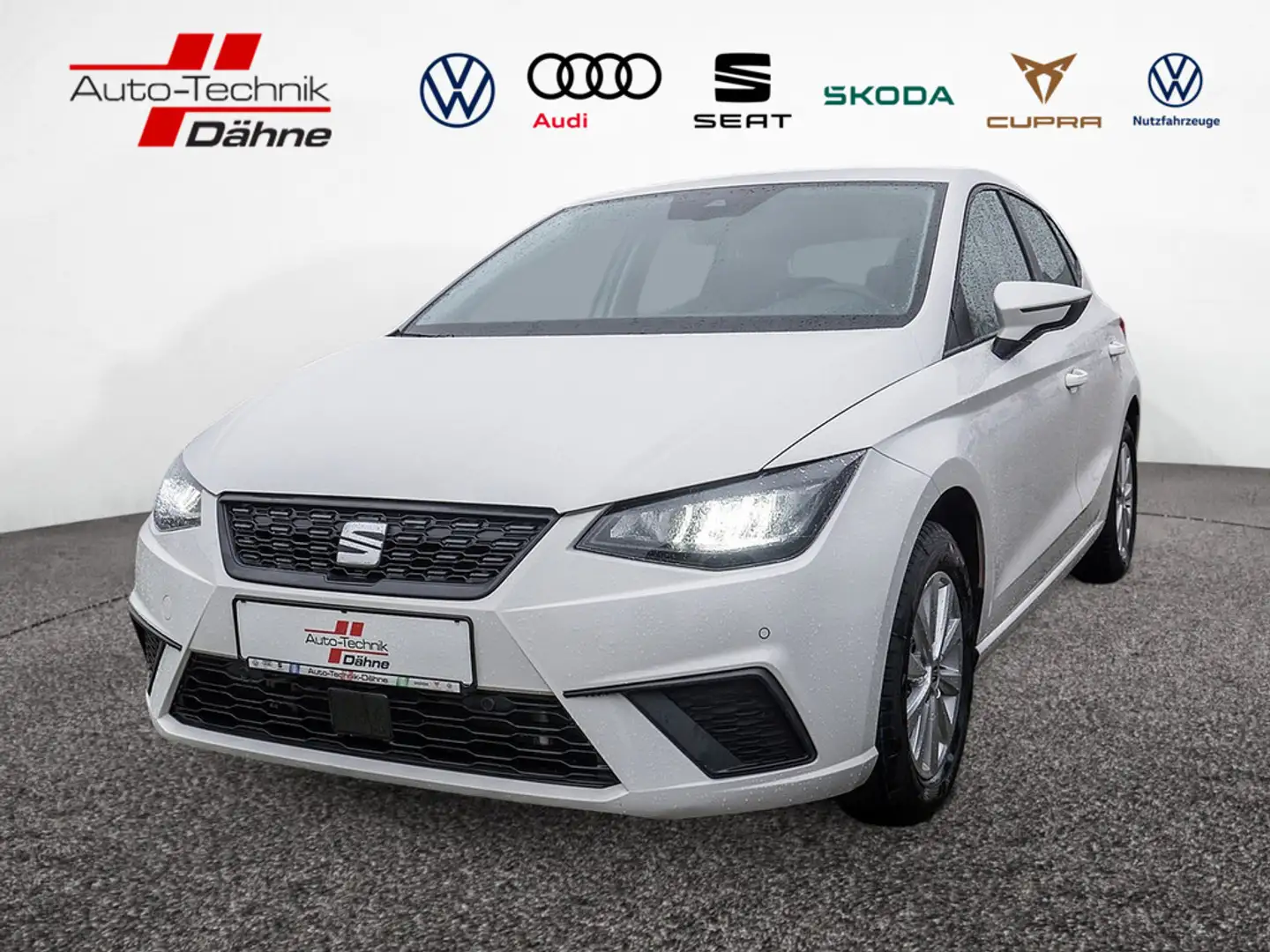 SEAT Ibiza 1.0 TSI Style PDC SHZ KAMERA NAVI LED Weiß - 1