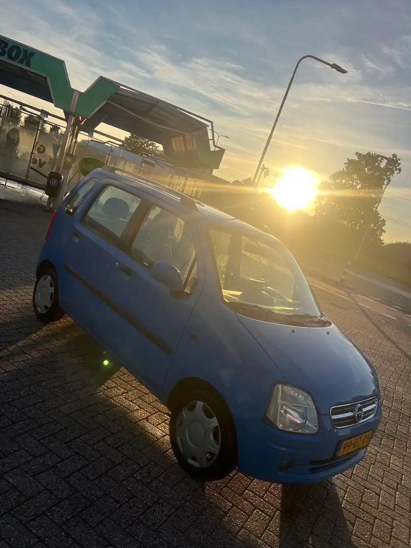 Opel Agila 1.2-16V Njoy Blauw - 2
