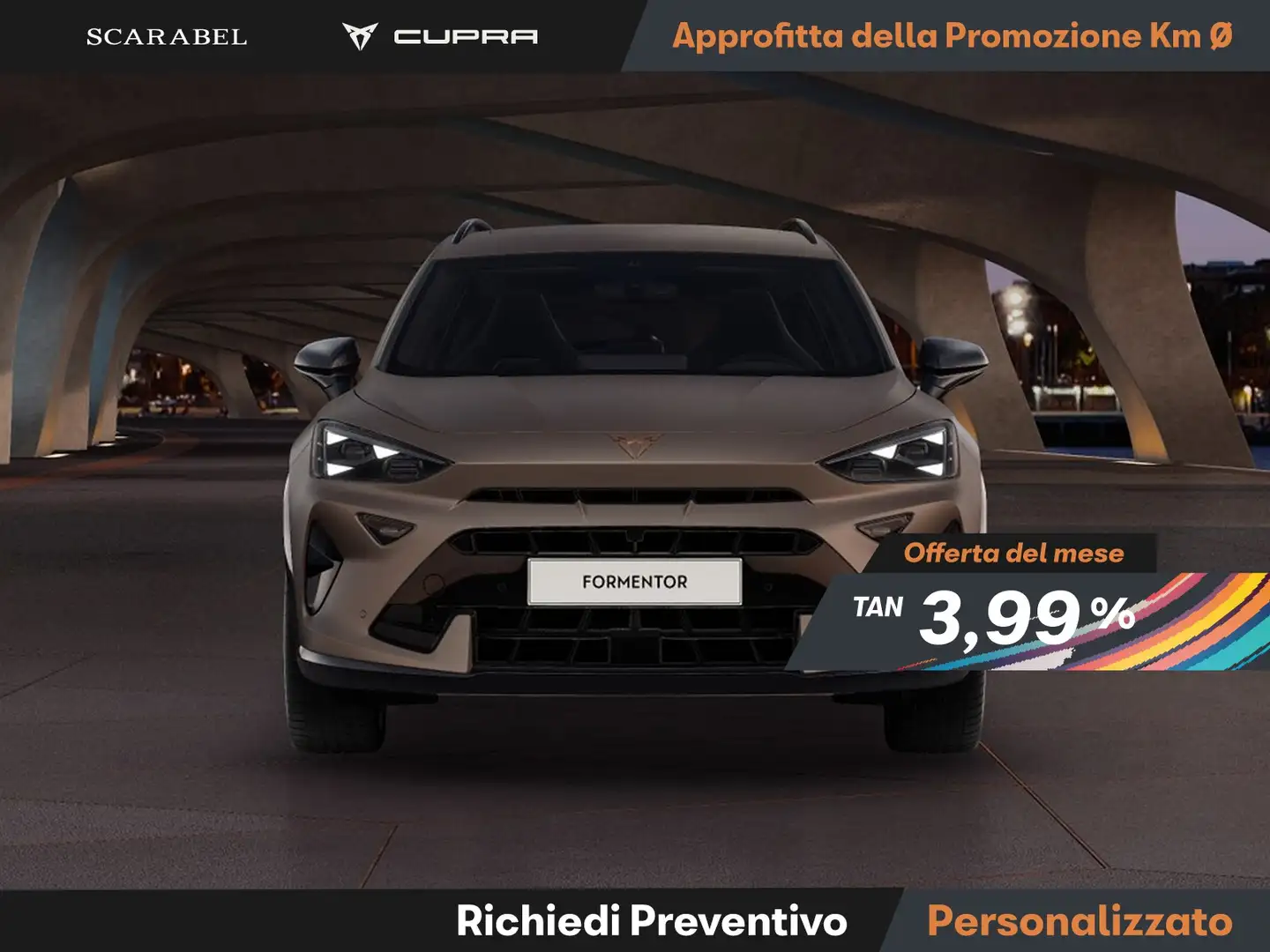 CUPRA Formentor 1.5 e-hybrid vz 272cv dsg Bronzo - 2