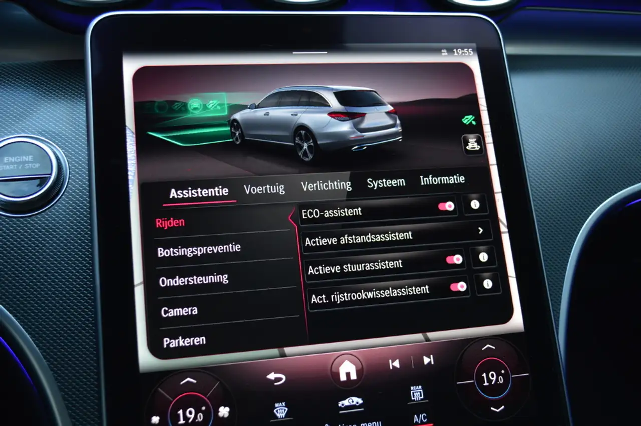 Mercedes-Benz C-Class Estate e AMG Led Leder Panorama Distronic Head-Up, миниатюра 20
