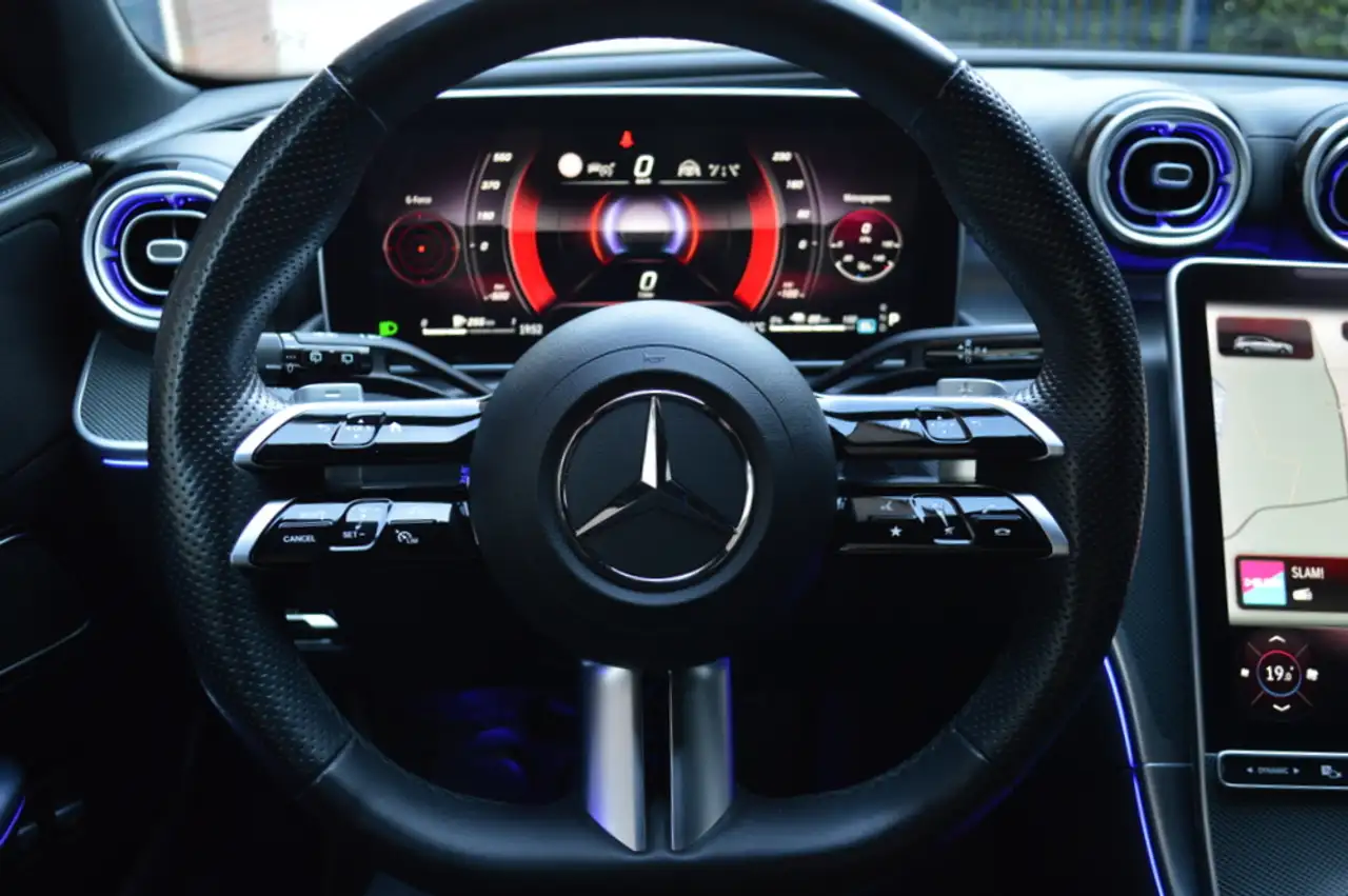 Mercedes-Benz C-Class Estate e AMG Led Leder Panorama Distronic Head-Up, миниатюра 14