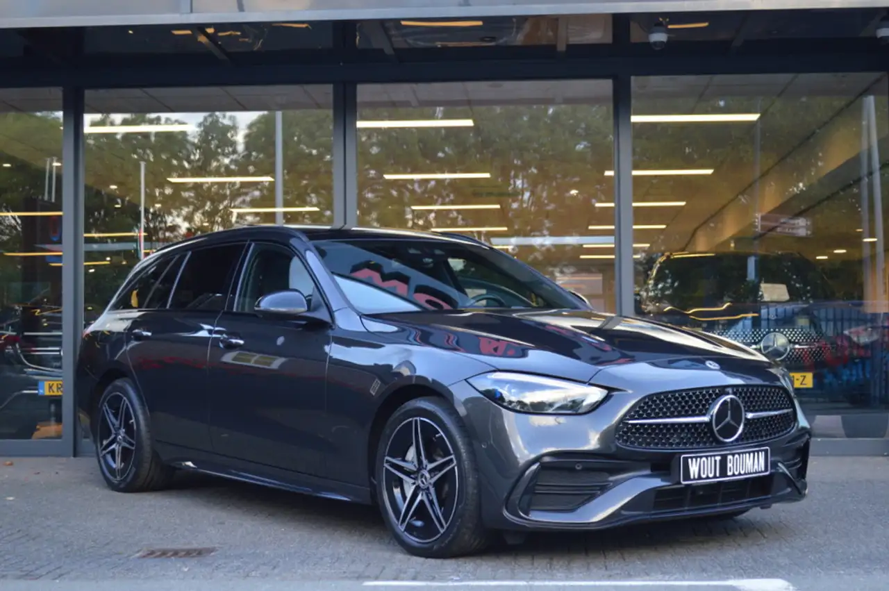 Mercedes-Benz C-Class Estate e AMG Led Leder Panorama Distronic Head-Up, миниатюра 3