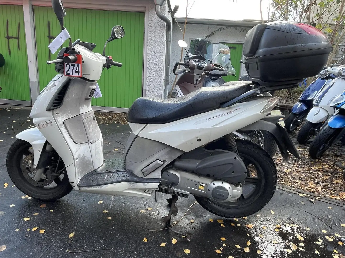 Aprilia Sport City 300 Cube Motor überholt TÜV 06/26 Wit - 2