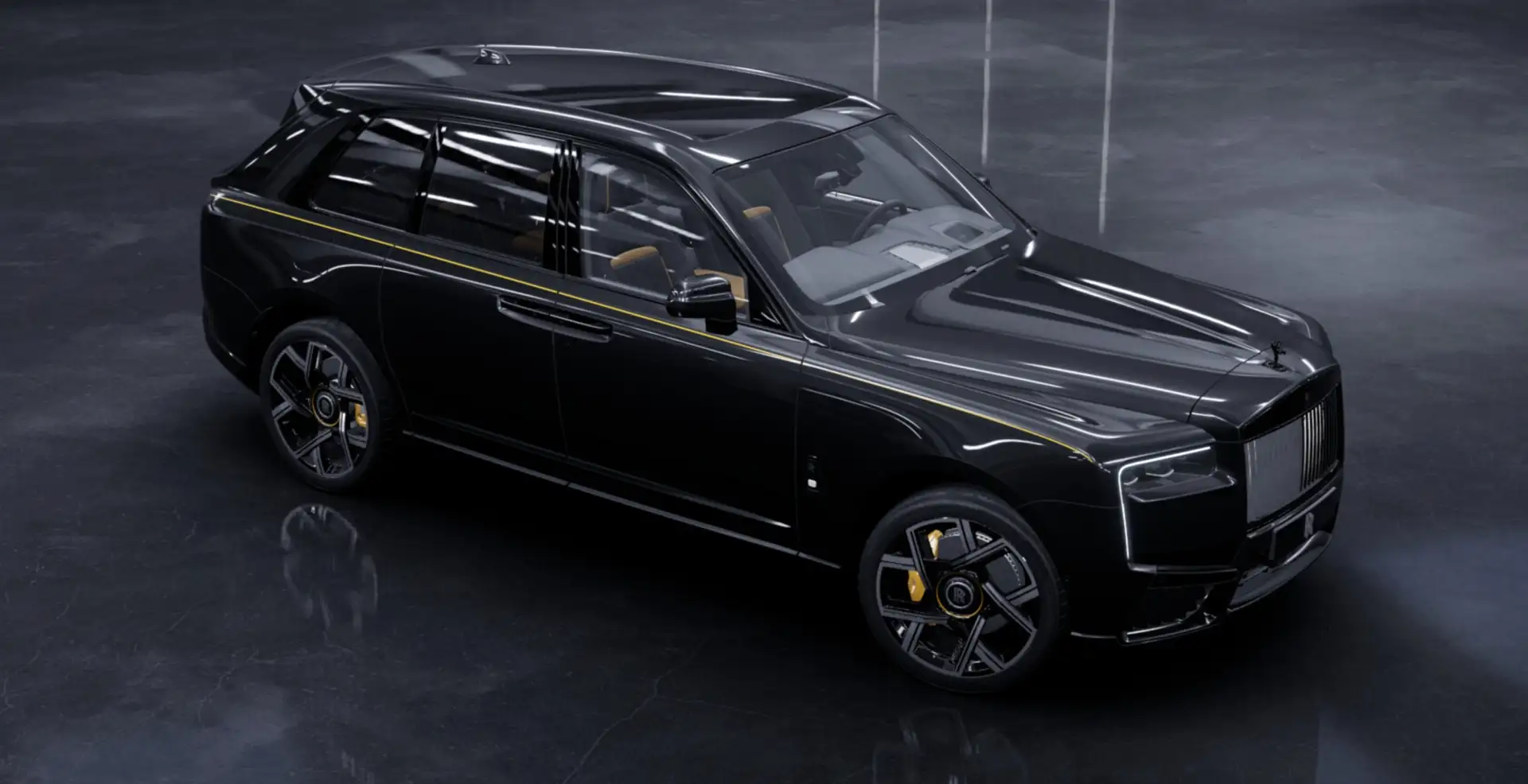 Rolls-Royce Cullinan Black Badge | 4 Seats | 2026 | Yellow Schwarz - 2