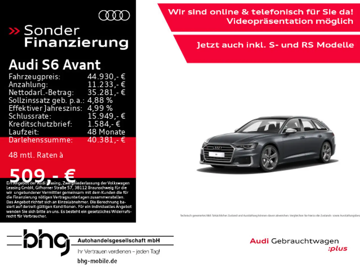 Audi S6 TDI quattro tiptronic Grau - 1