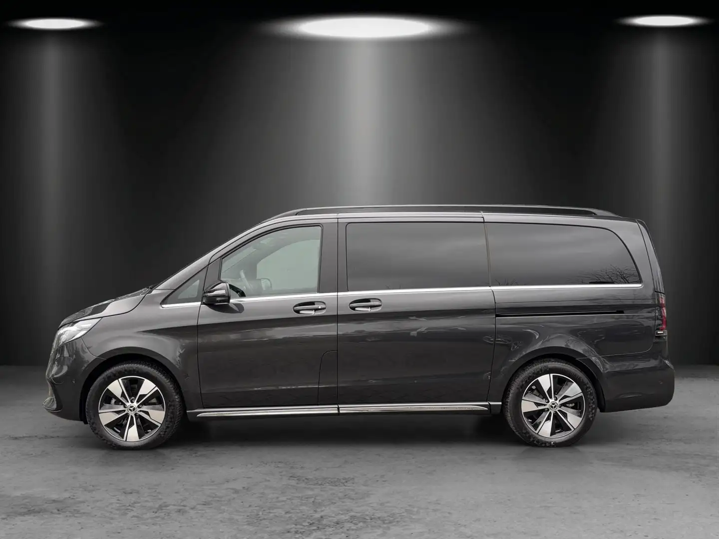 Mercedes-Benz EQV 300 L Avantga AIRMATIC Pano DISTRO 360° MLED Gris - 2