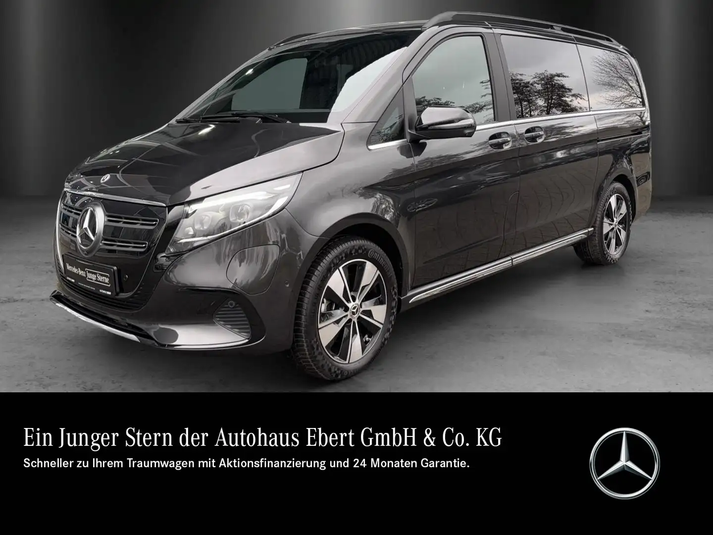 Mercedes-Benz EQV 300 L Avantga AIRMATIC Pano DISTRO 360° MLED Gris - 1