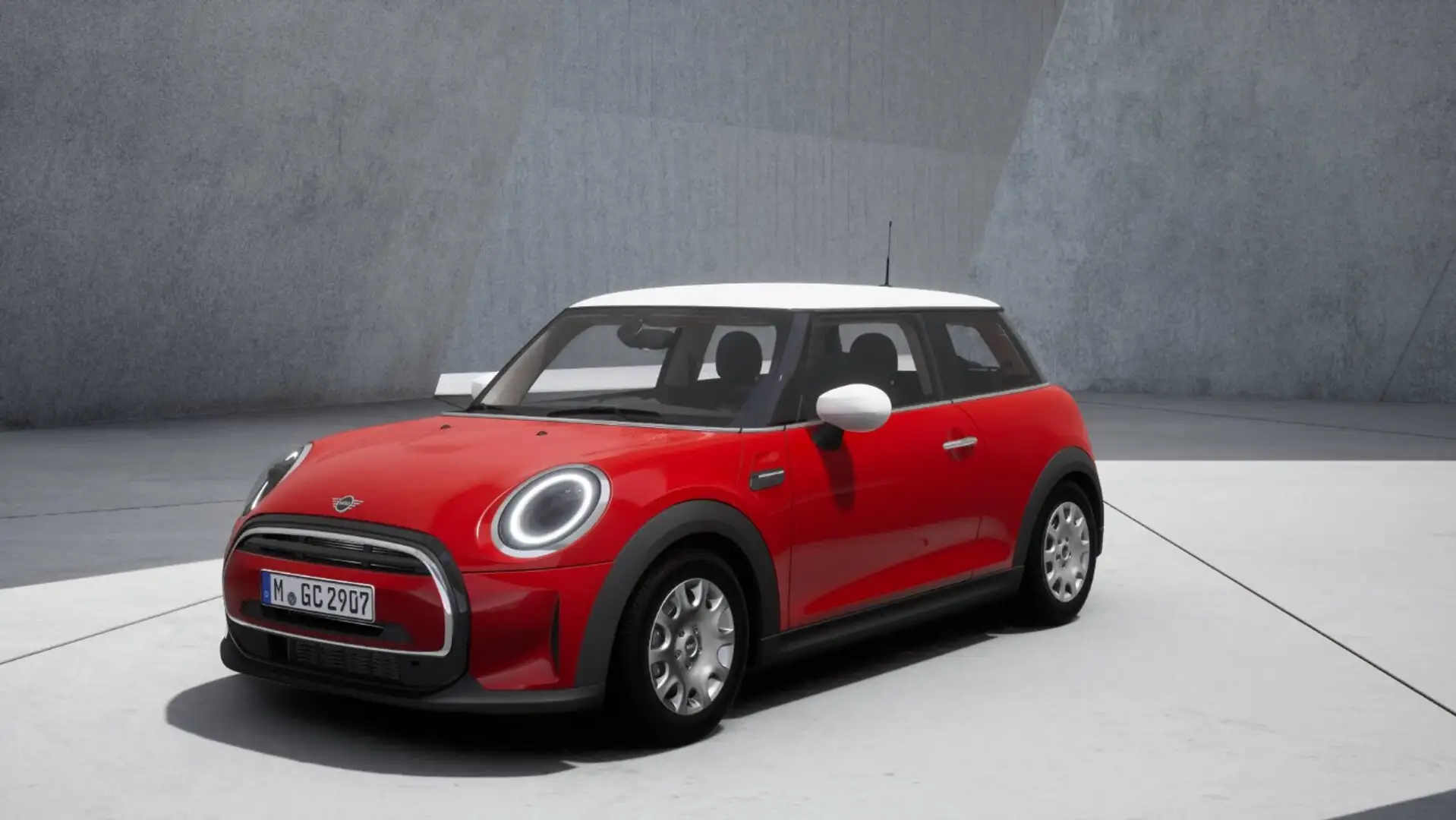 MINI Cooper LED SpurAss RFK AUT PDC Rot - 1