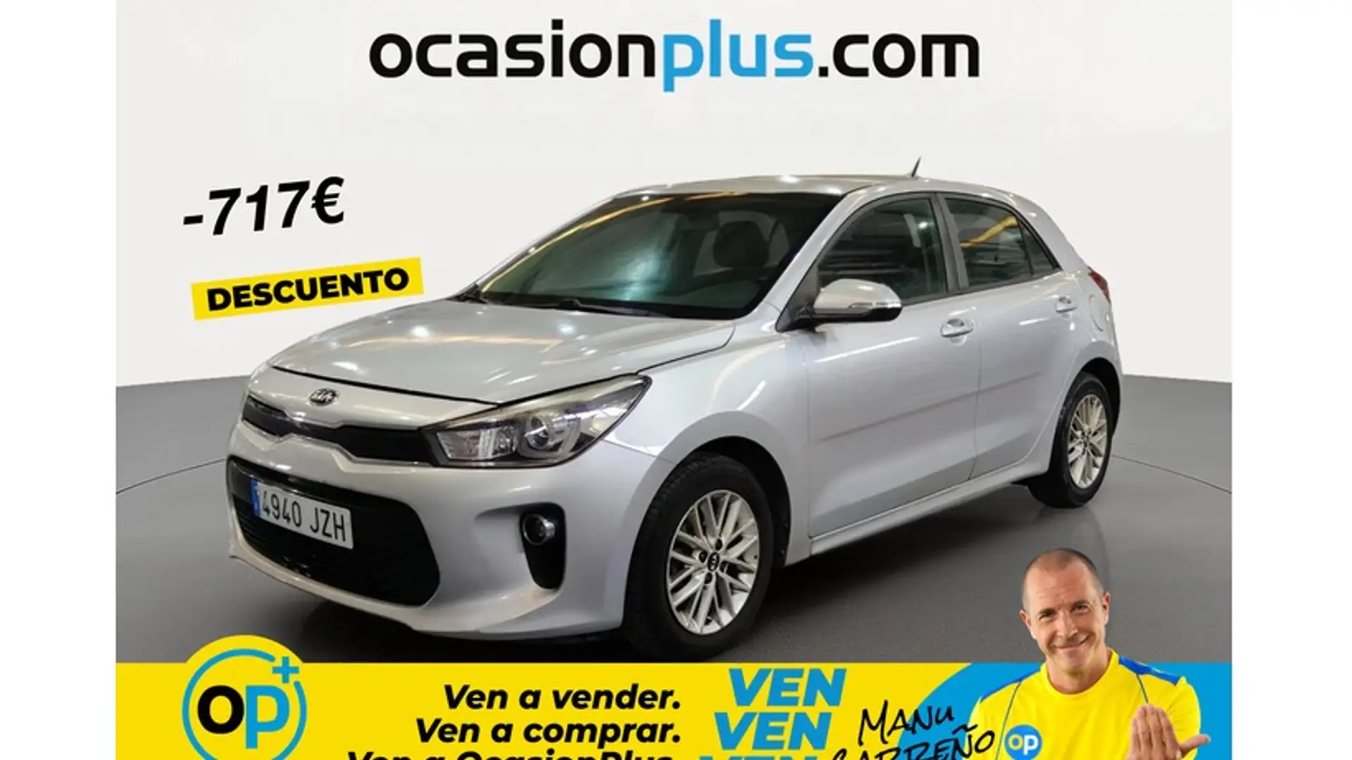 Kia Rio 1.2 CVVT Eco-Dynamics Drive Gris - 1