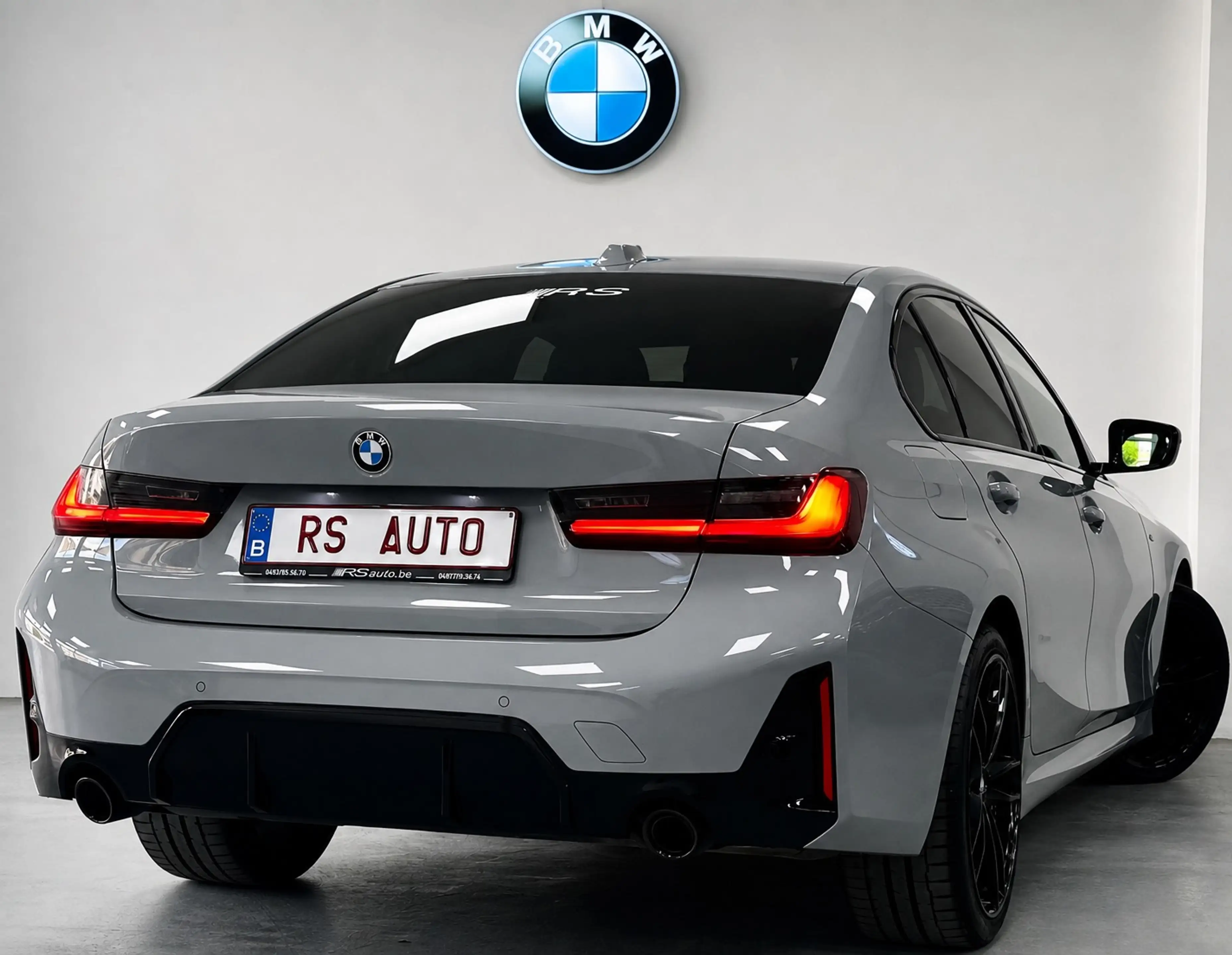 BMW 316 dA PACK M - NEW MODEL - GARANTIE 12 MOIS - 47.000 KM - GPS - BLUETOOTH - CARPLAY - ANDROID - PHARES LED - — photo 3