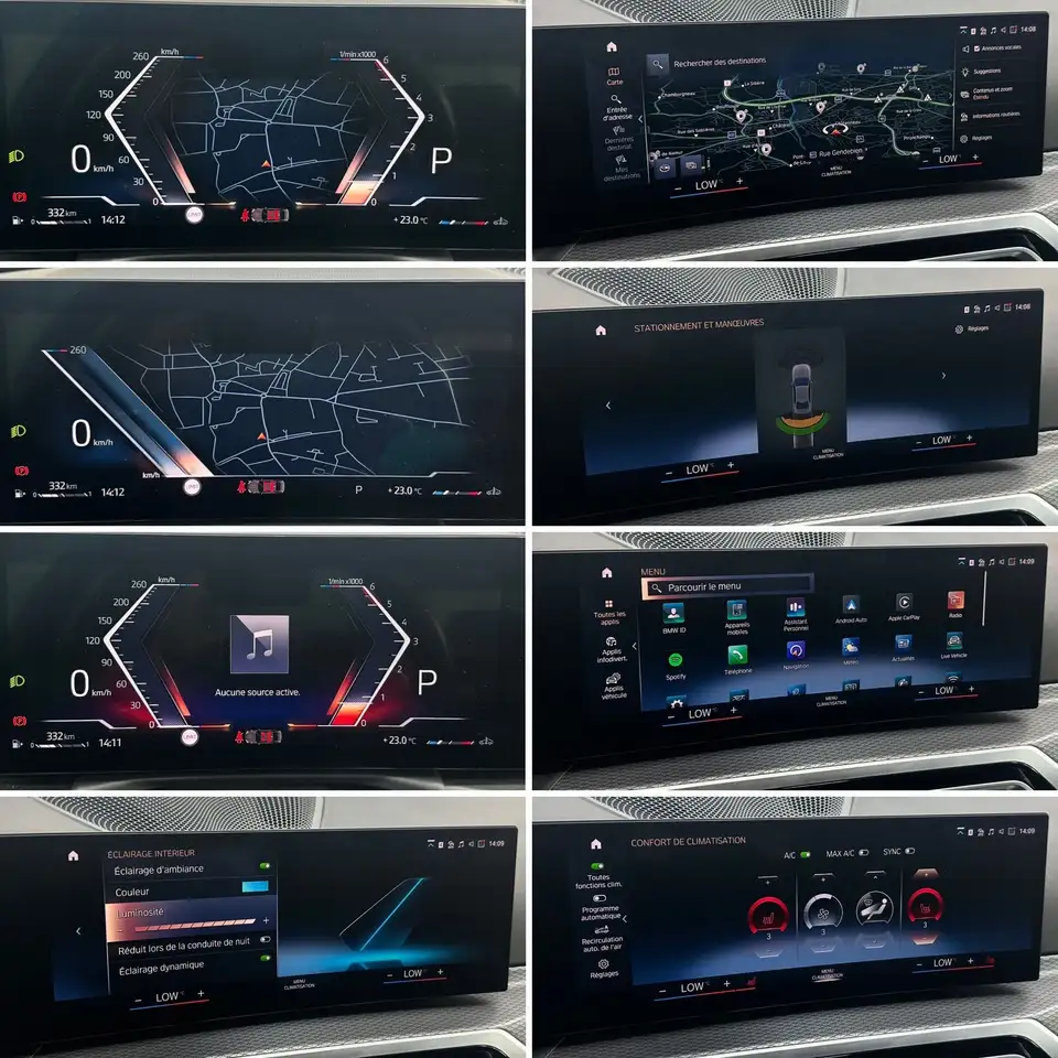 BMW 316 dA PACK M NEW MODEL GARANTIE 12 MOIS 47.000 KM GPS BLUETOOTH CARPLAY ANDROID, миниатюра 10