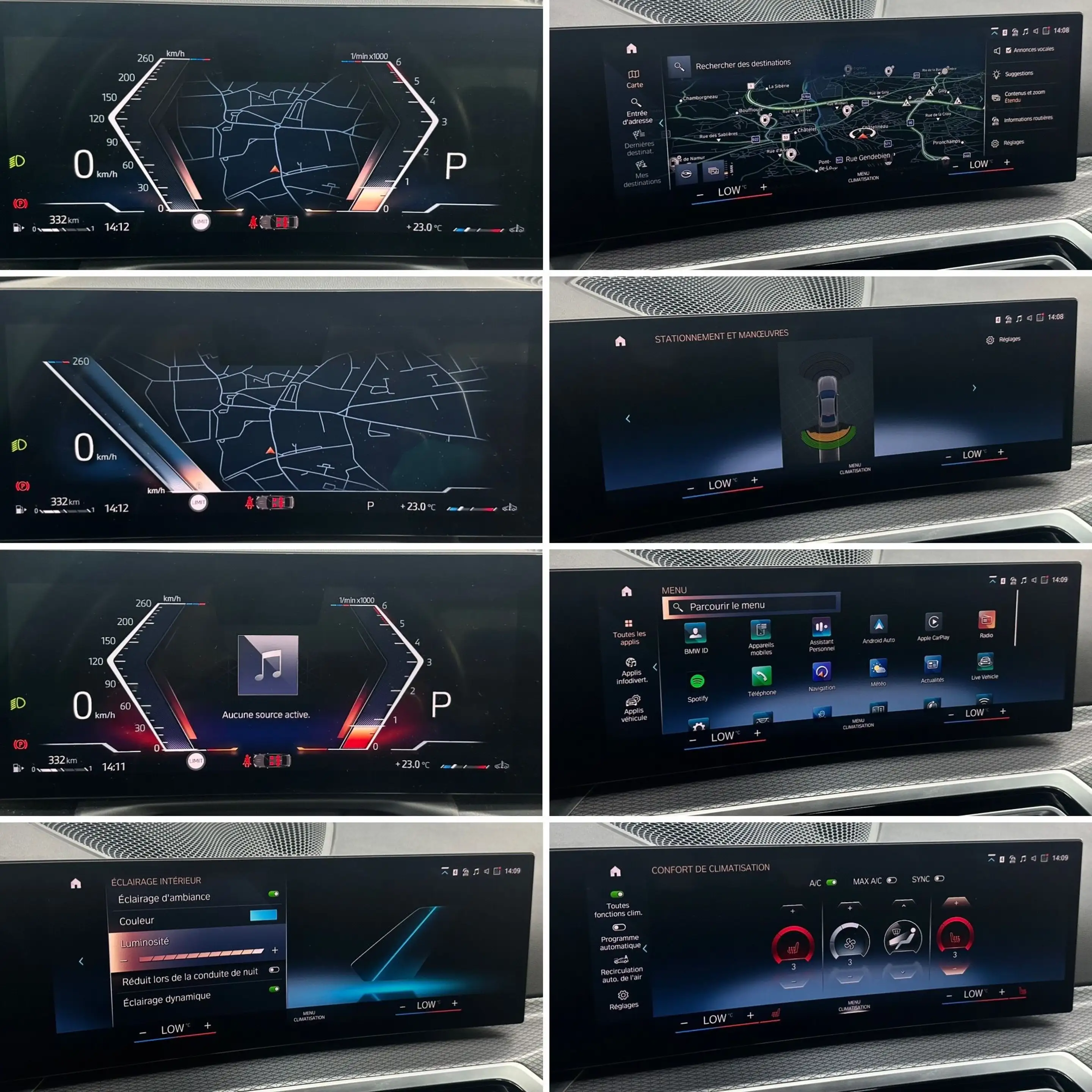 BMW 316 dA PACK M - NEW MODEL - GARANTIE 12 MOIS - 47.000 KM - GPS - BLUETOOTH - CARPLAY - ANDROID - PHARES LED - — photo 10