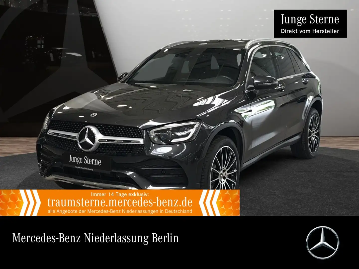 Mercedes-Benz GLC 300 de 4M AMG+MULTIBEAM+BURMESTER+KAMERA+9G Gris - 1
