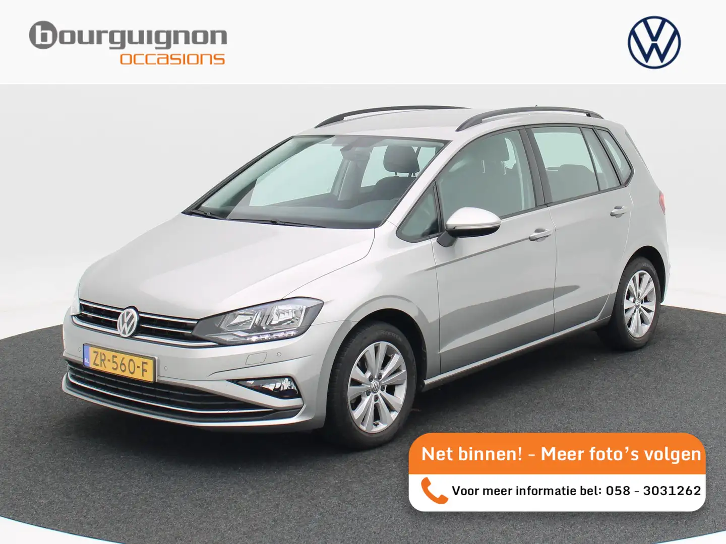 Volkswagen Golf Sportsvan 1.0 TSi 115 Pk Automaat Comfortline | Adaptive Cru Grijs - 1