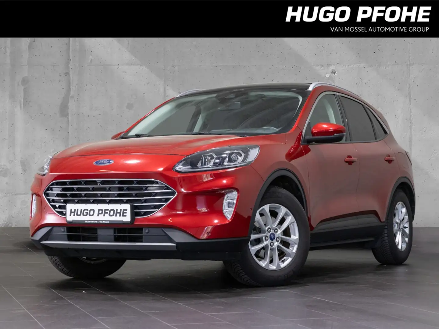 Ford Kuga Titanium X 2.0 EcoBlue Autom. ACC LED Pano Red - 1