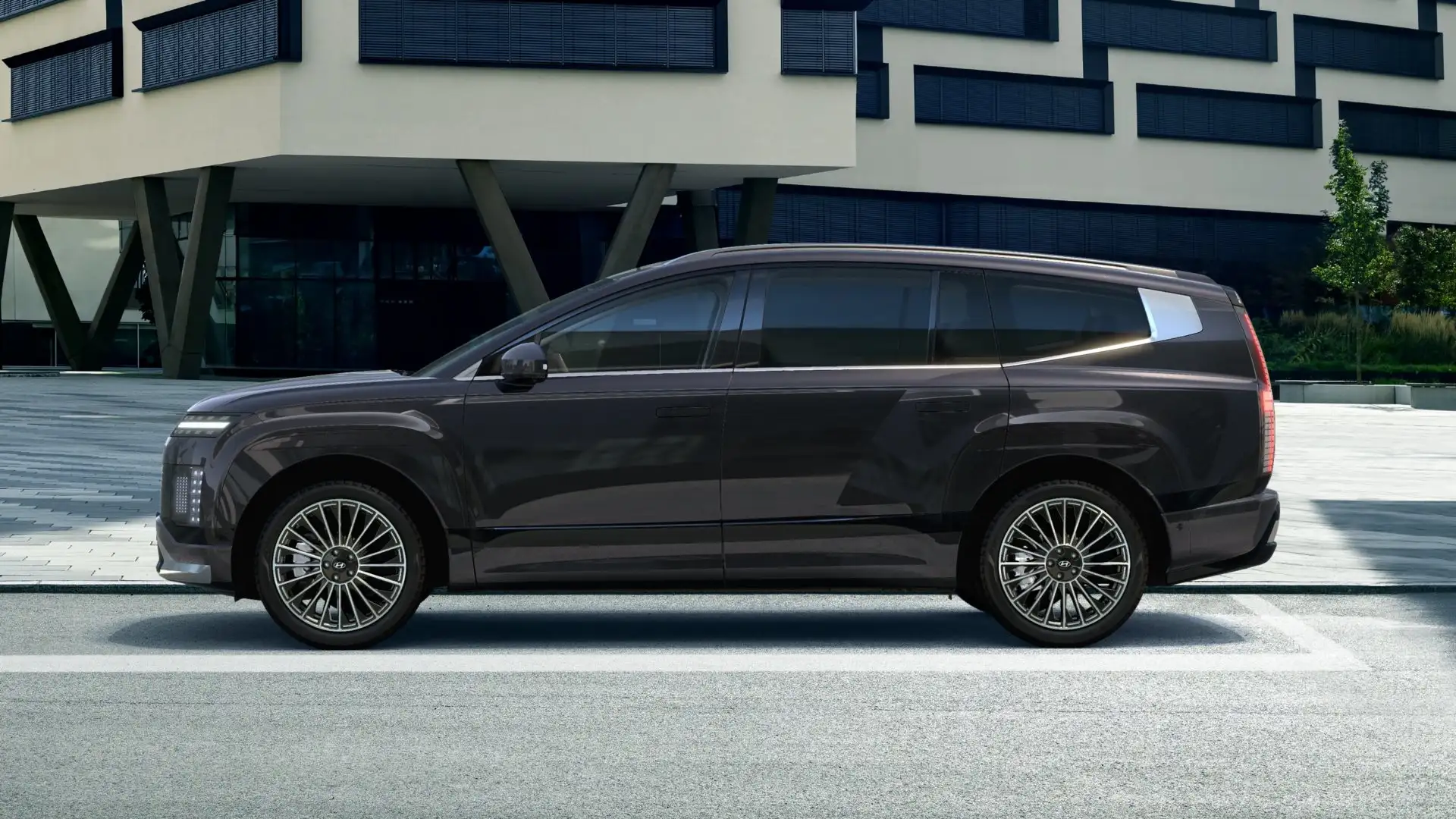 Hyundai IONIQ 9 Lounge AWD+ 7p. 110.3 kWh | NU VOOR € 77.930,- INC Zwart - 2