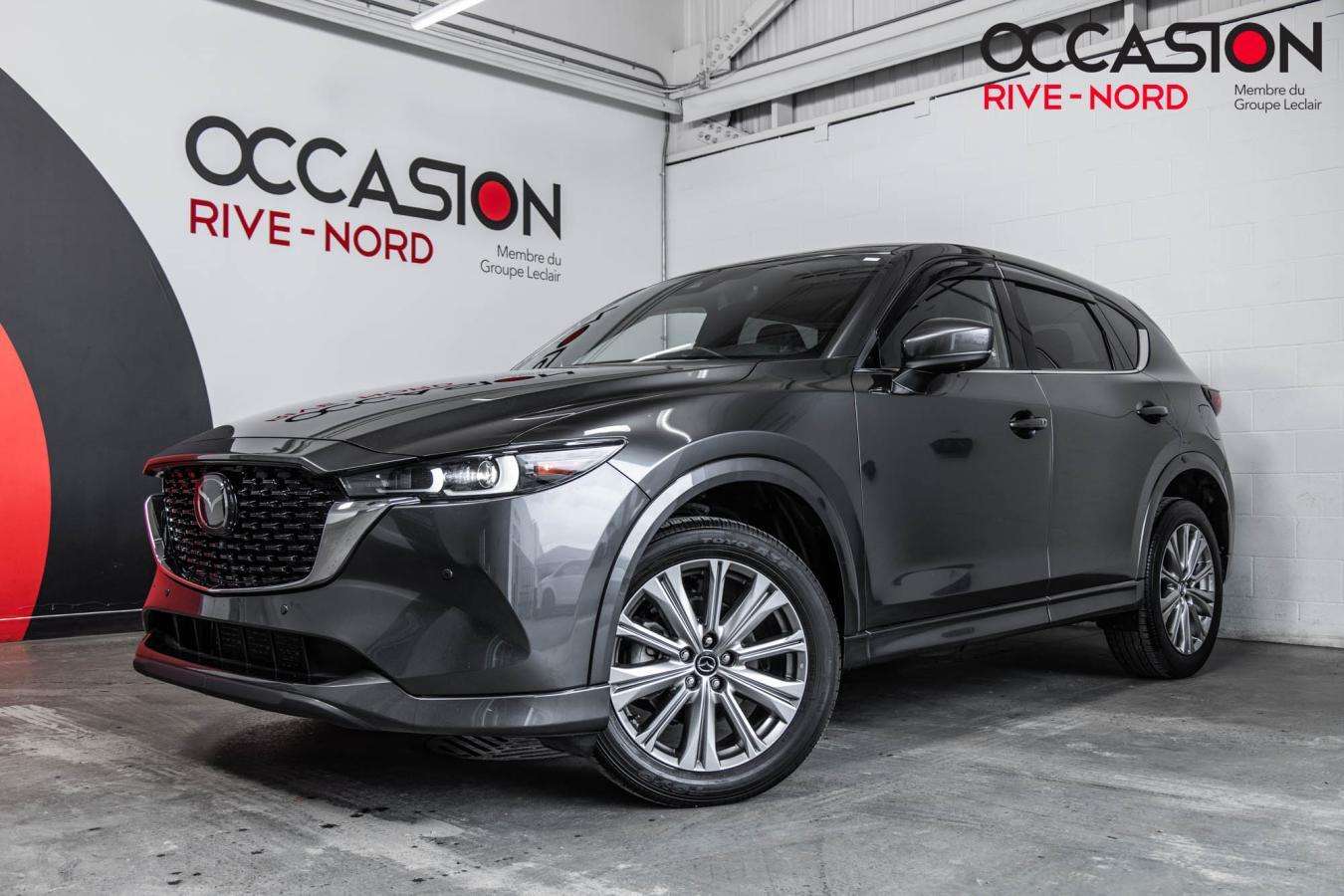 2023 Mazda CX-5 Signature + Turbo + AWD + cuir Nappa : un CX-5 qui