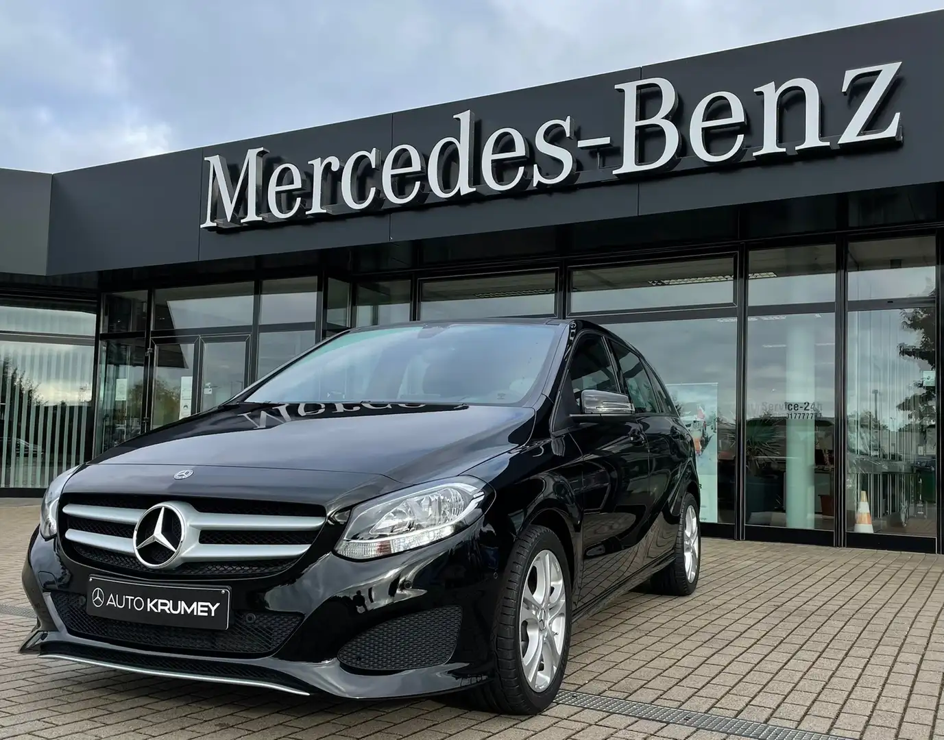 Mercedes-Benz B 180 B 180 d Pano.-Dach+Navigation Klima/Sitzhzg./R-CD Noir - 1