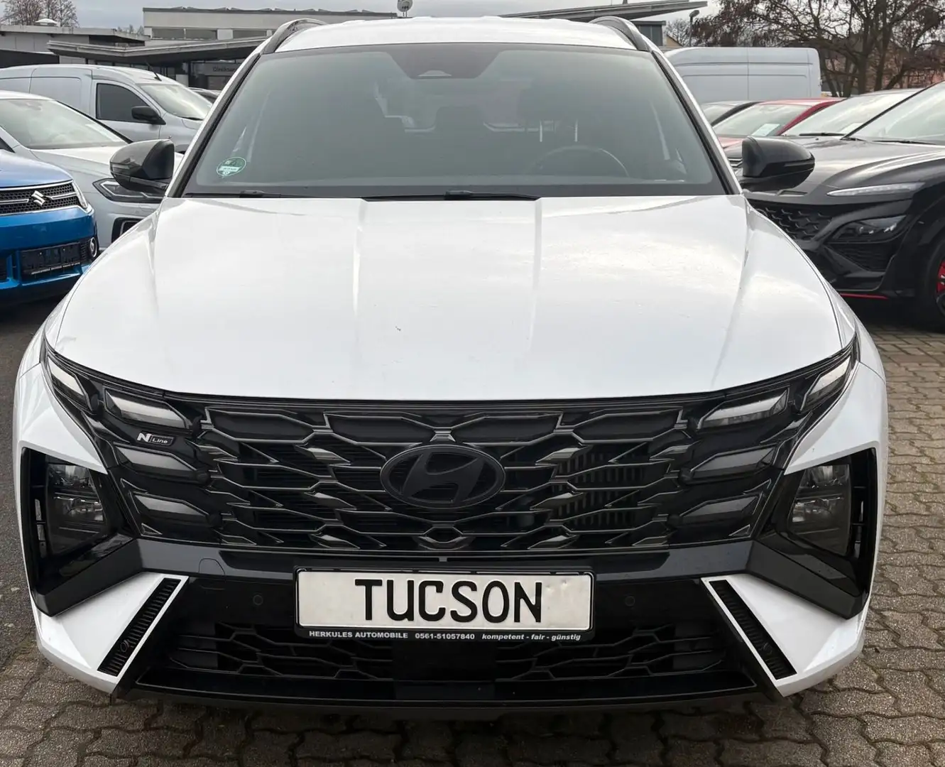 Hyundai TUCSON 1.6 T-GDI N Line Modell 2025 Weiß - 2