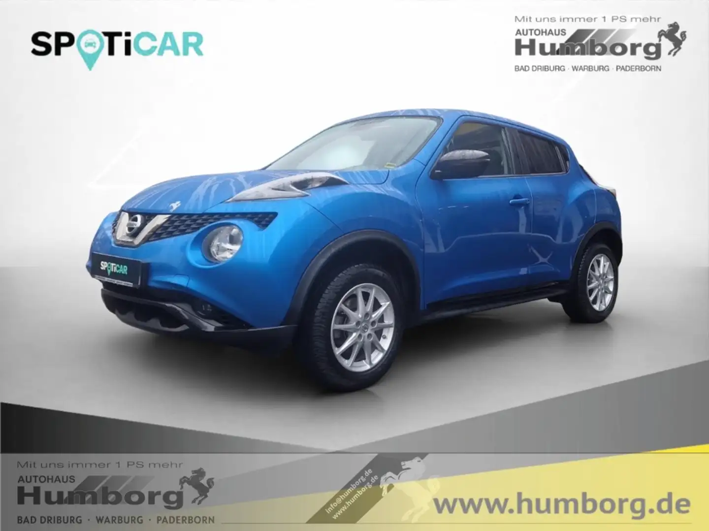 Nissan Juke 1.6 N-Connecta 4x2 Panorama Navi Klimaautom Fahrer Blau - 1