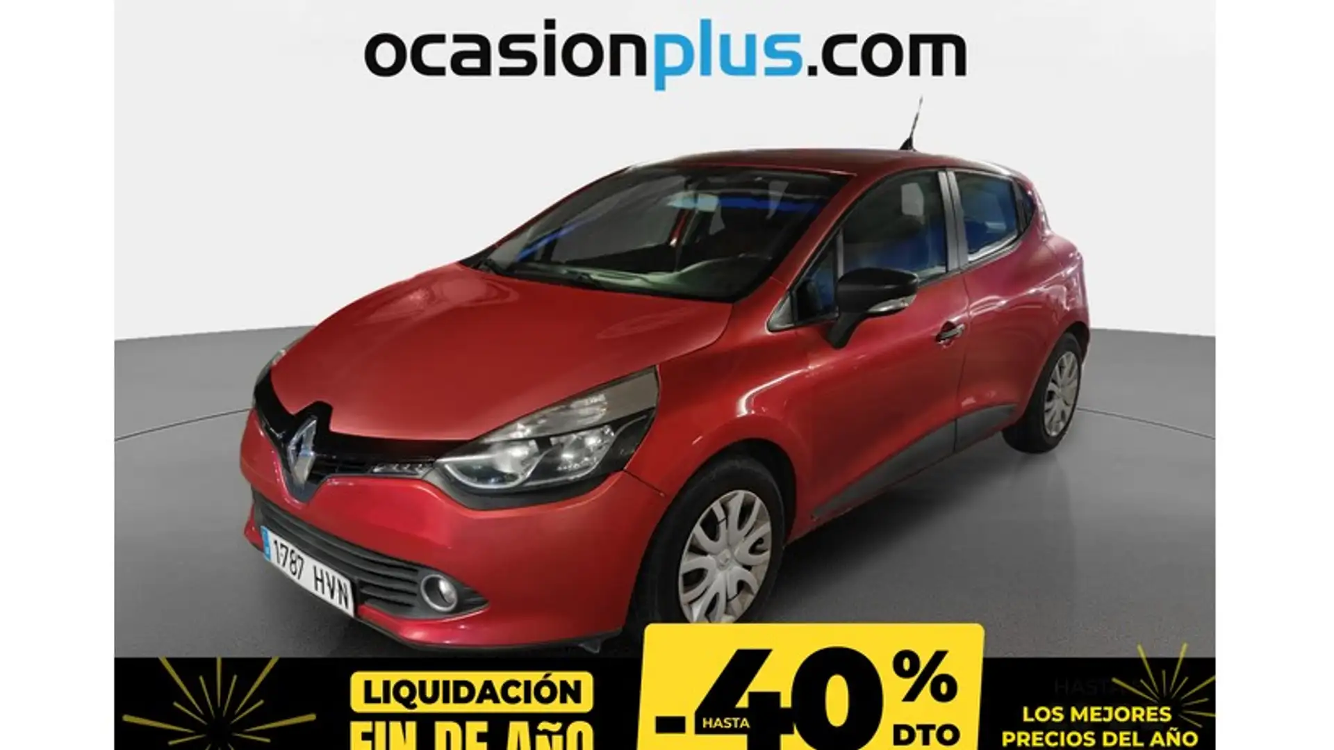 Renault Clio 1.2 Authentique Rojo - 1