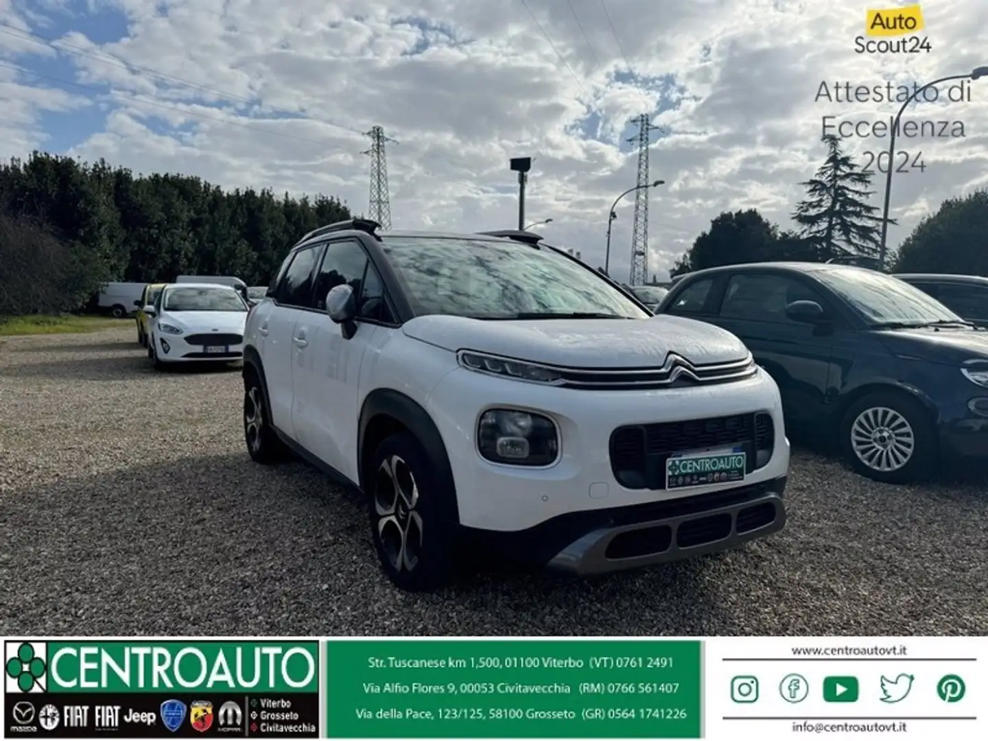 Citroen C3 Aircross 1.5 bluehdi Shine s&s 120cv eat6 Білий - 1