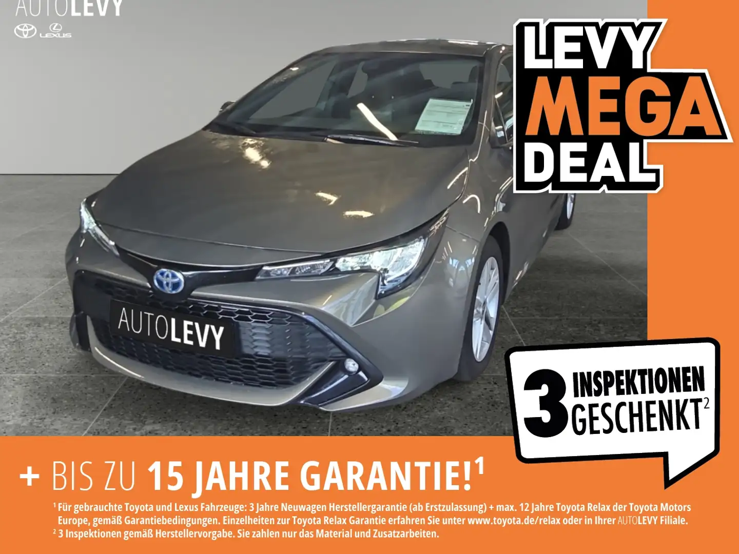 Toyota Corolla 1.8 Hybrid +Kamera+CarPlay+Allwetter+ Beige - 1