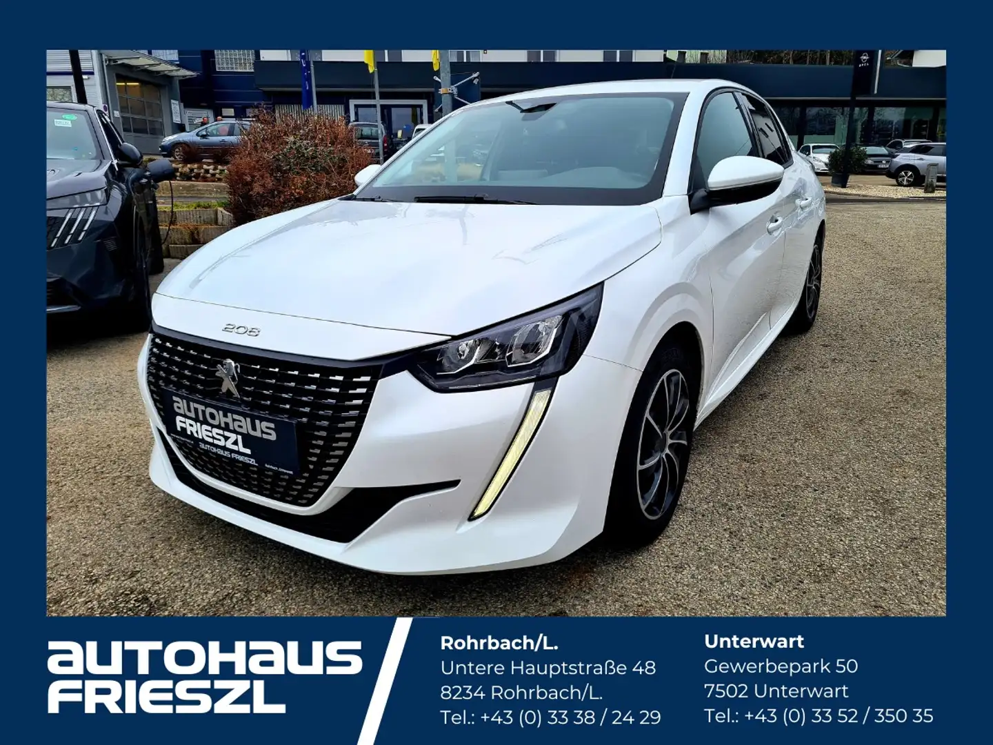 Peugeot 208 Active Pack PureTech 100 S&S Weiß - 1