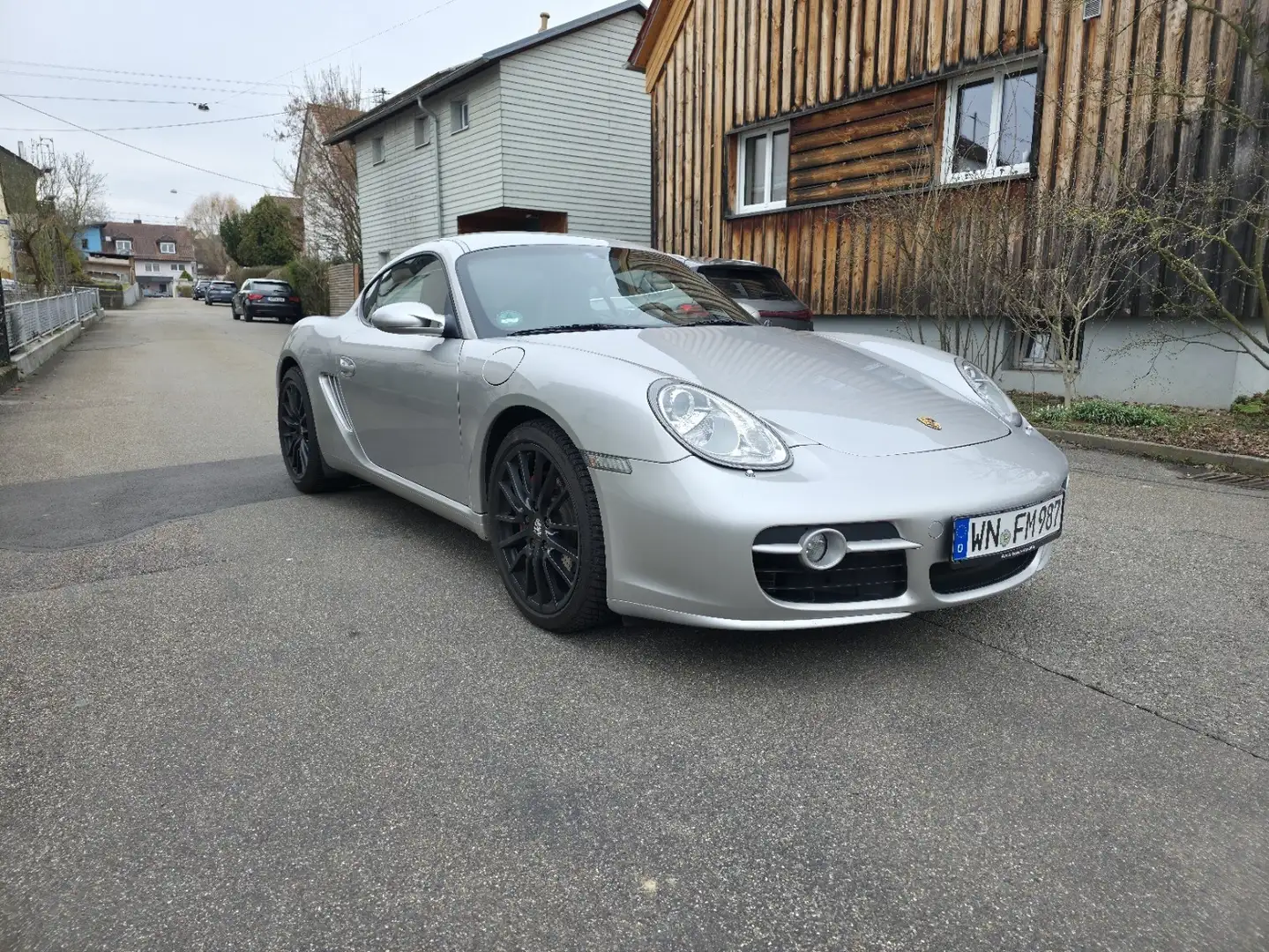 Porsche Cayman S Silber - 2