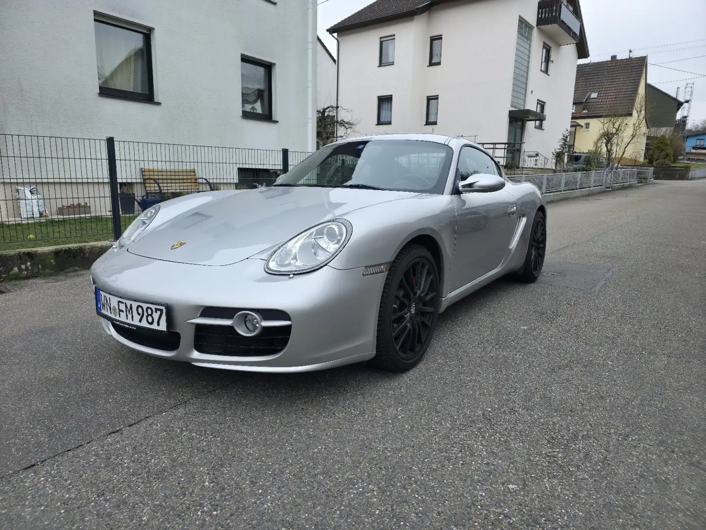 Porsche Cayman S Silber - 1