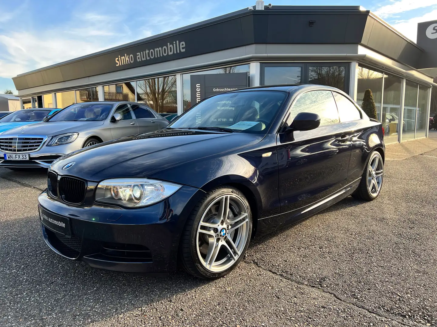 BMW 135 1er Coupe Edition *M-Sport 6Gg N55 Performance 18" Negro - 1