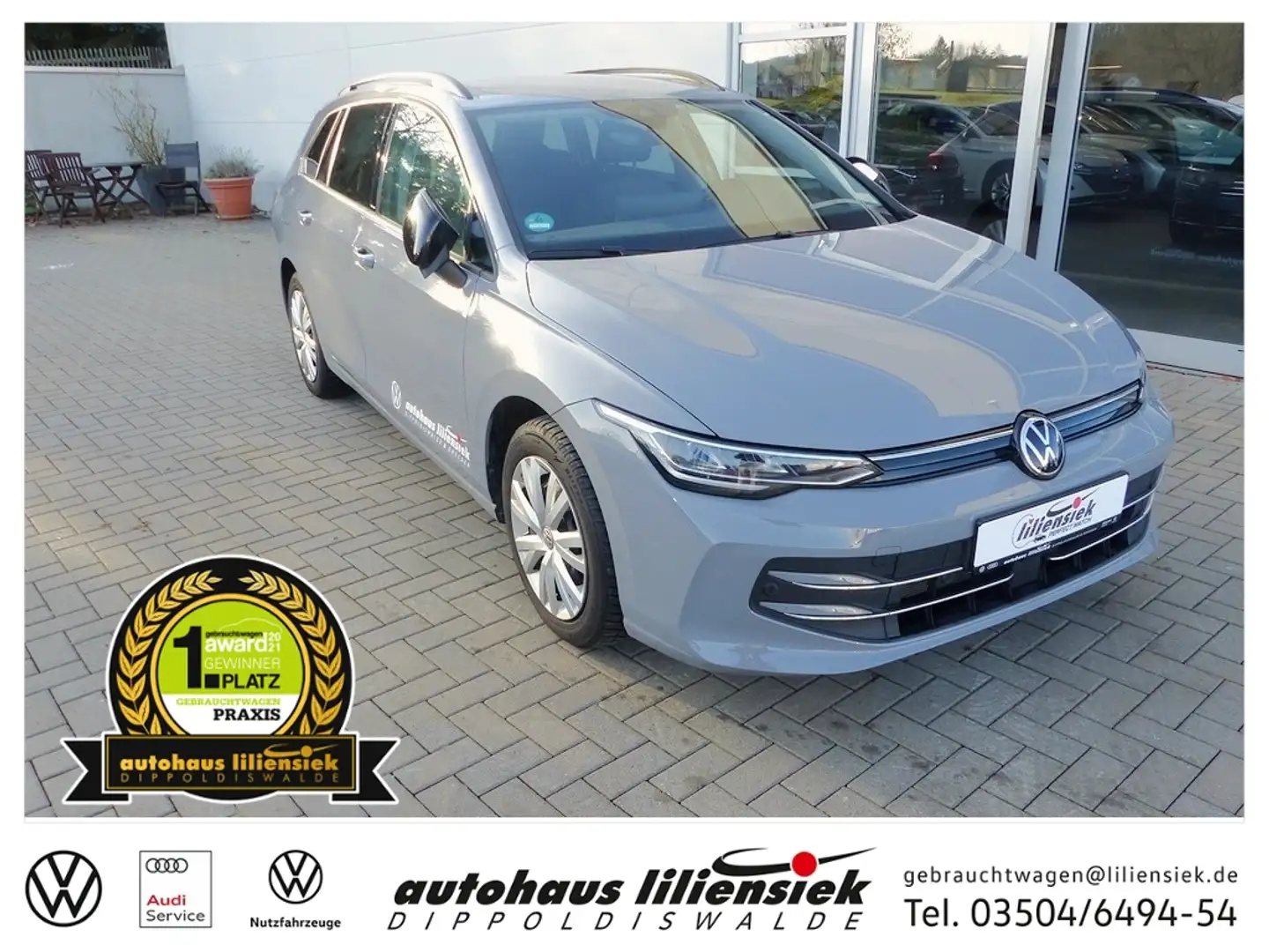 Volkswagen Golf Variant 8 Variant 2.0 TDI Goal *AHK*LED*PDC* Grau - 1